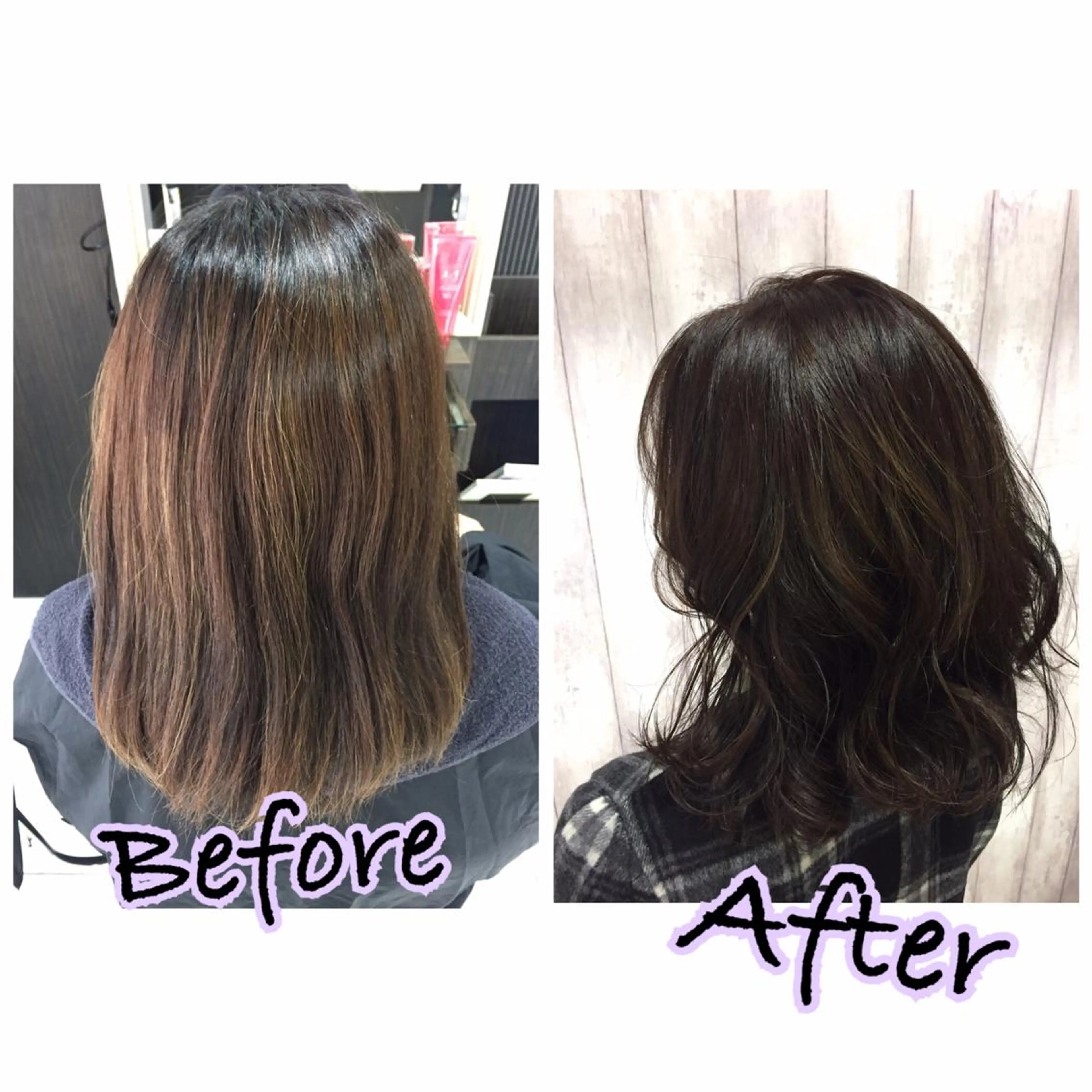 セミロング カラー ヘアアレンジ Rigoletto所属・ショート/レイヤー 🎀細沼玲花のヘアスタイル