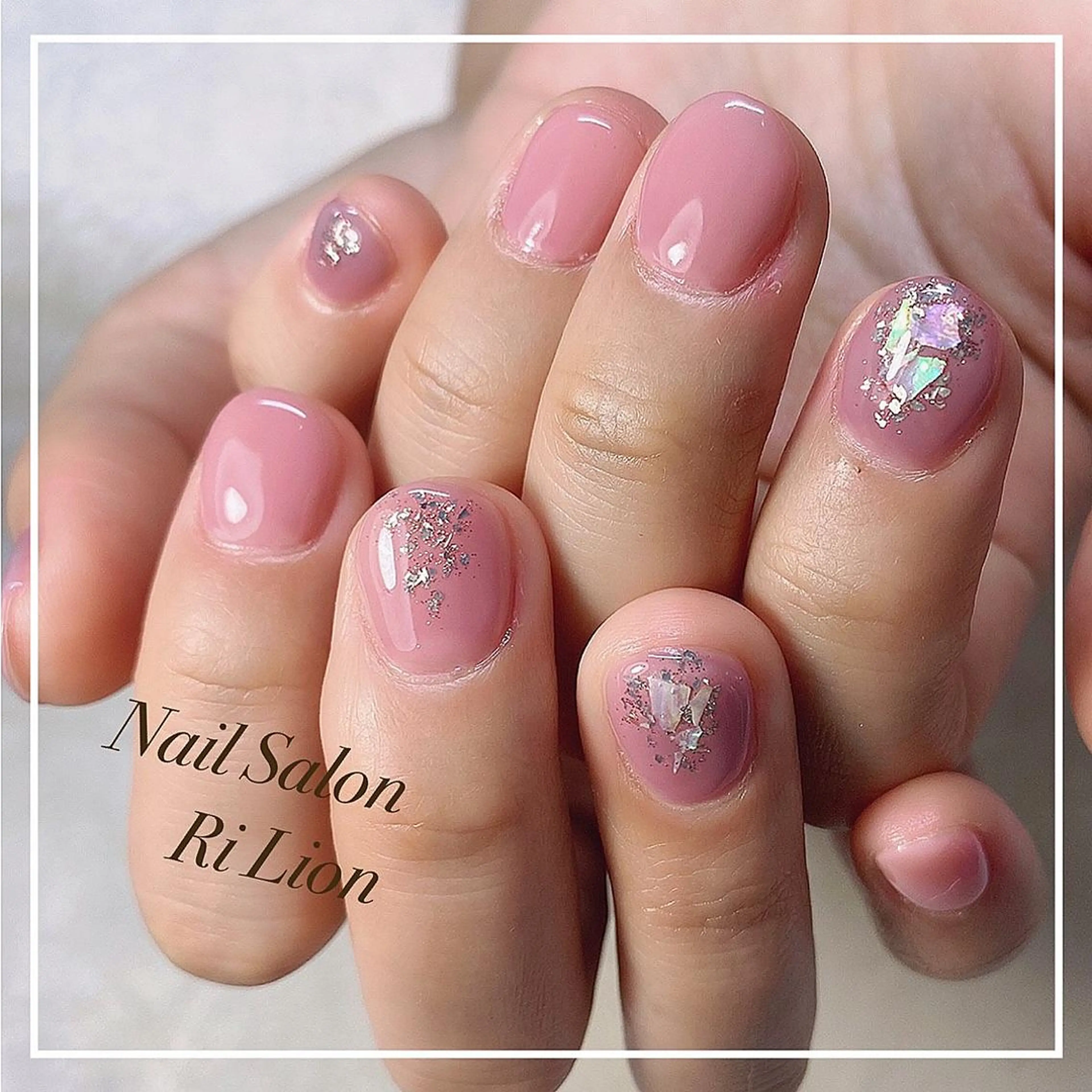 ネイル RiLion💗 Risa🦋💜のネイルデザイン