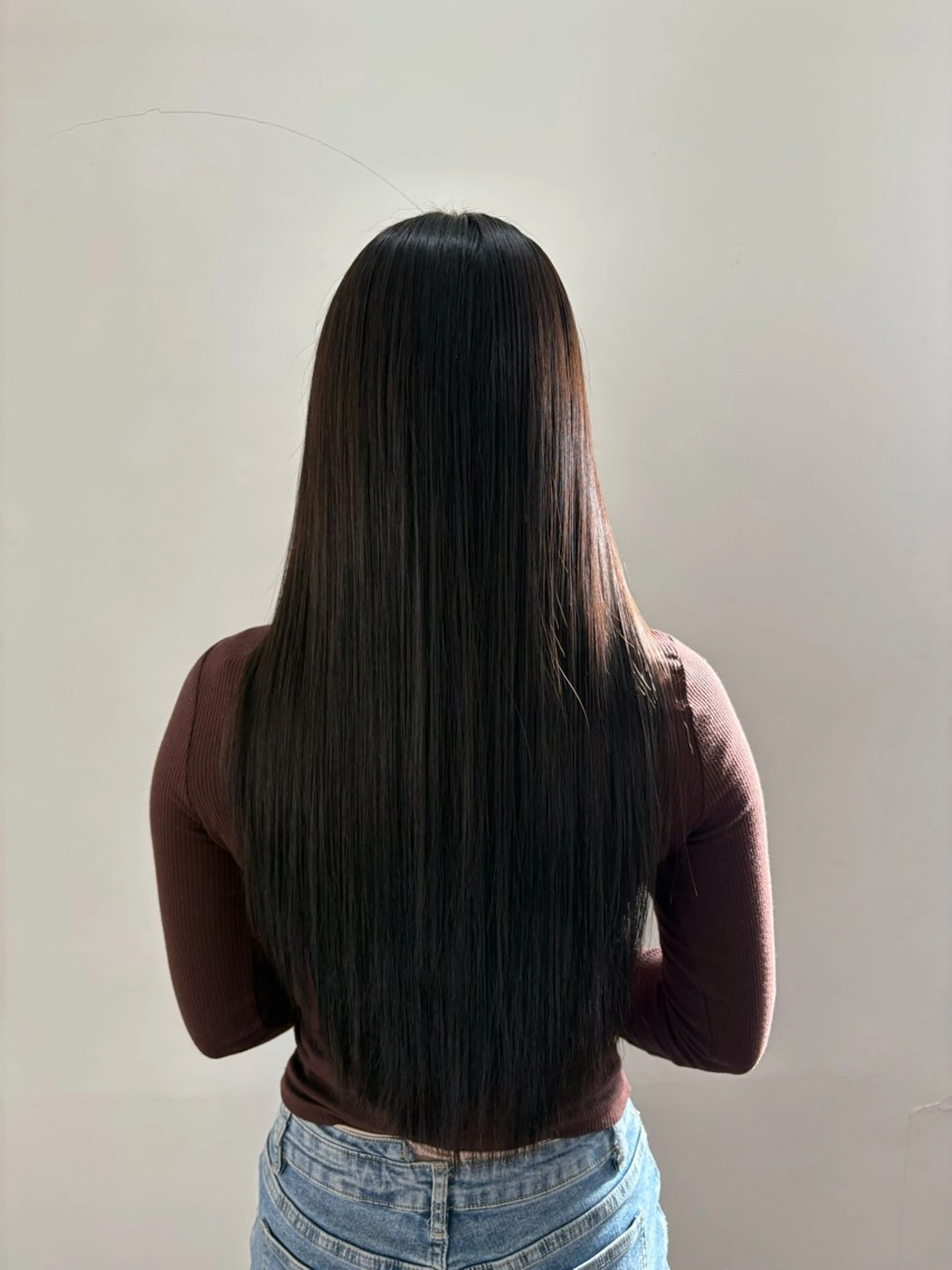 セミロング 縮毛矯正 縮毛矯正 mopa yuiのヘアスタイル