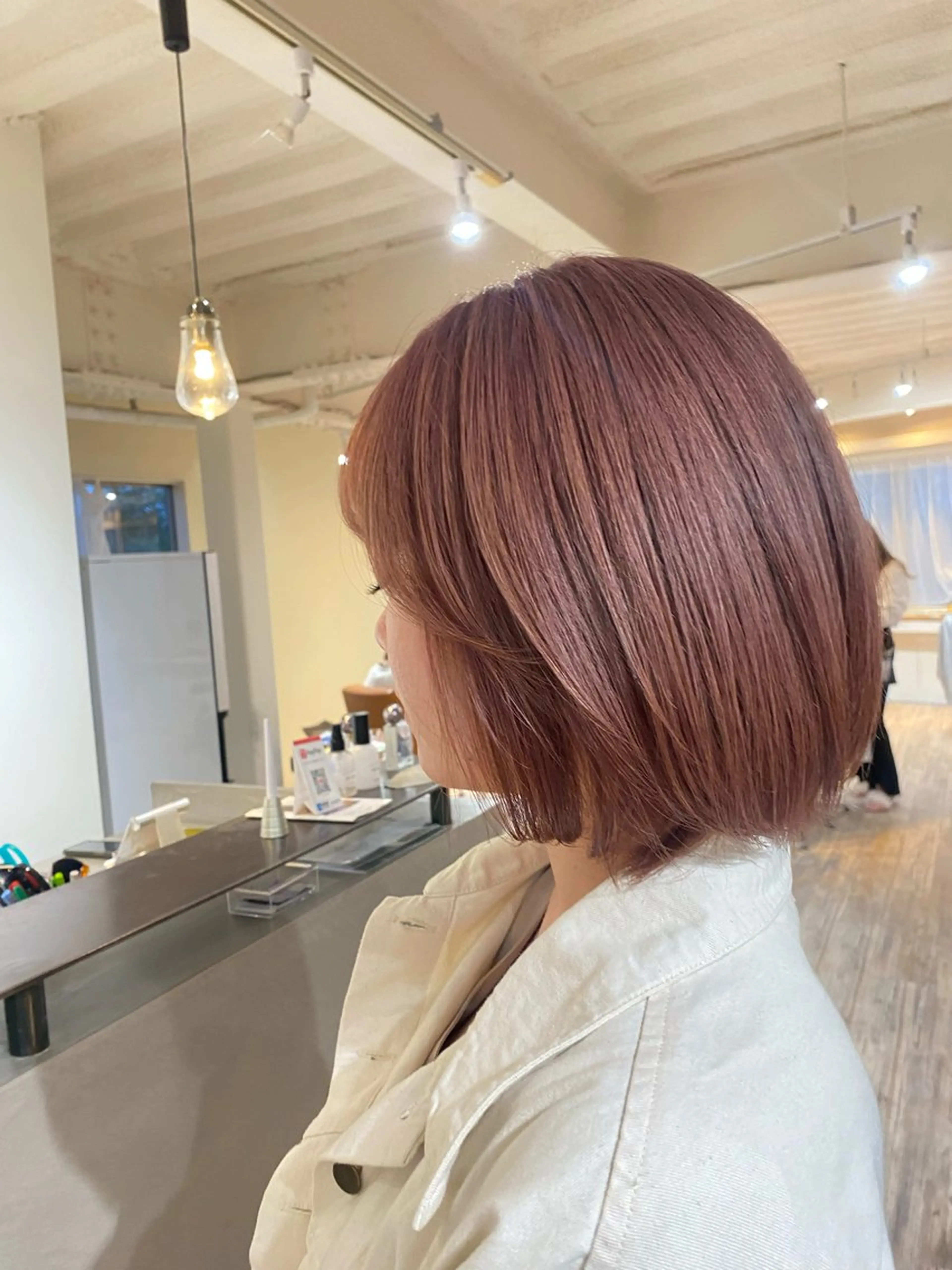 ショート カラー 美髪矯正/髪質改善 🫧山﨑　真歩🫧のヘアスタイル