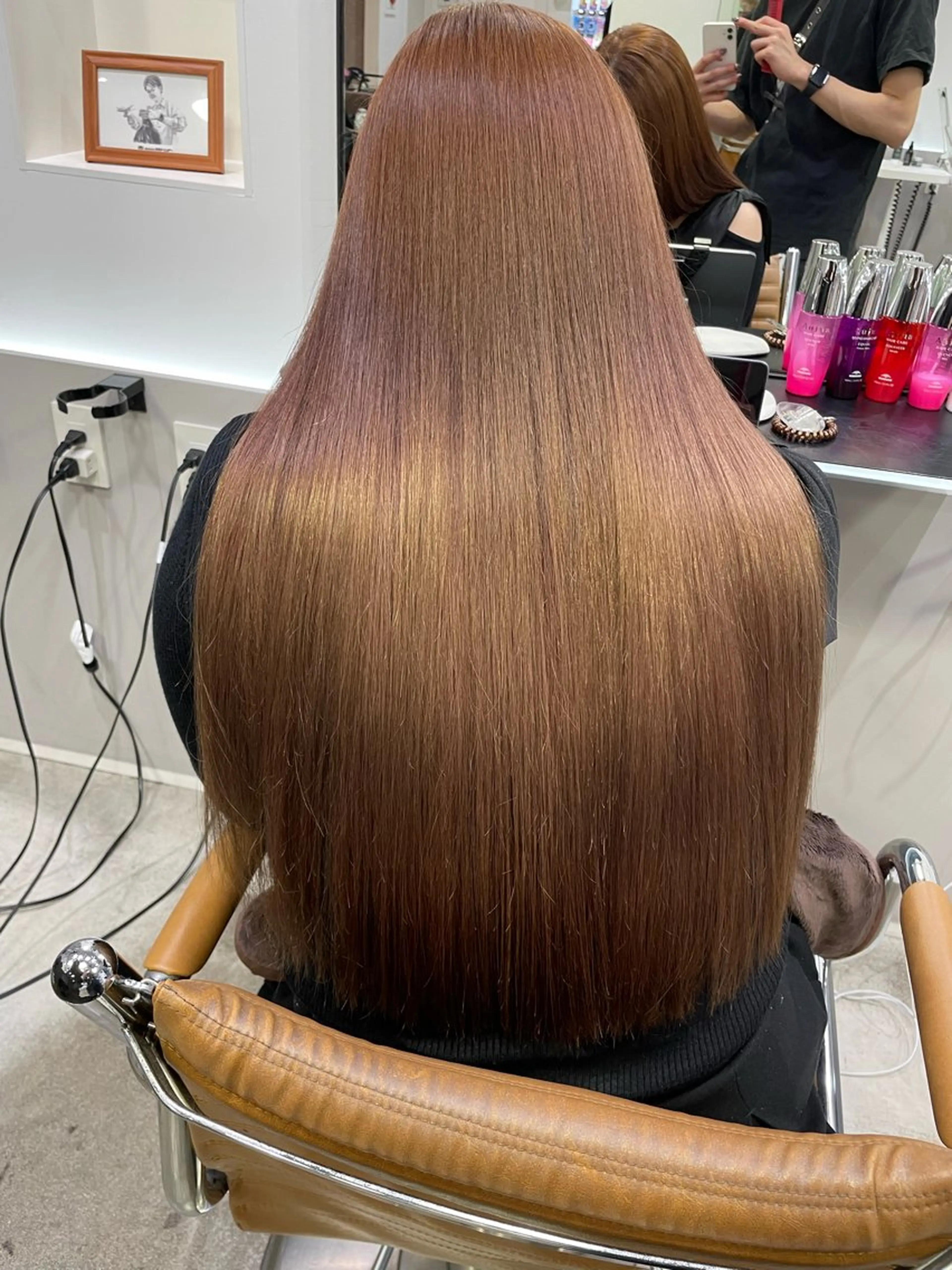 ロング 髪質改善 トリートメント 🌐🪬髪質改善/ 透明感カラーのヘアスタイル