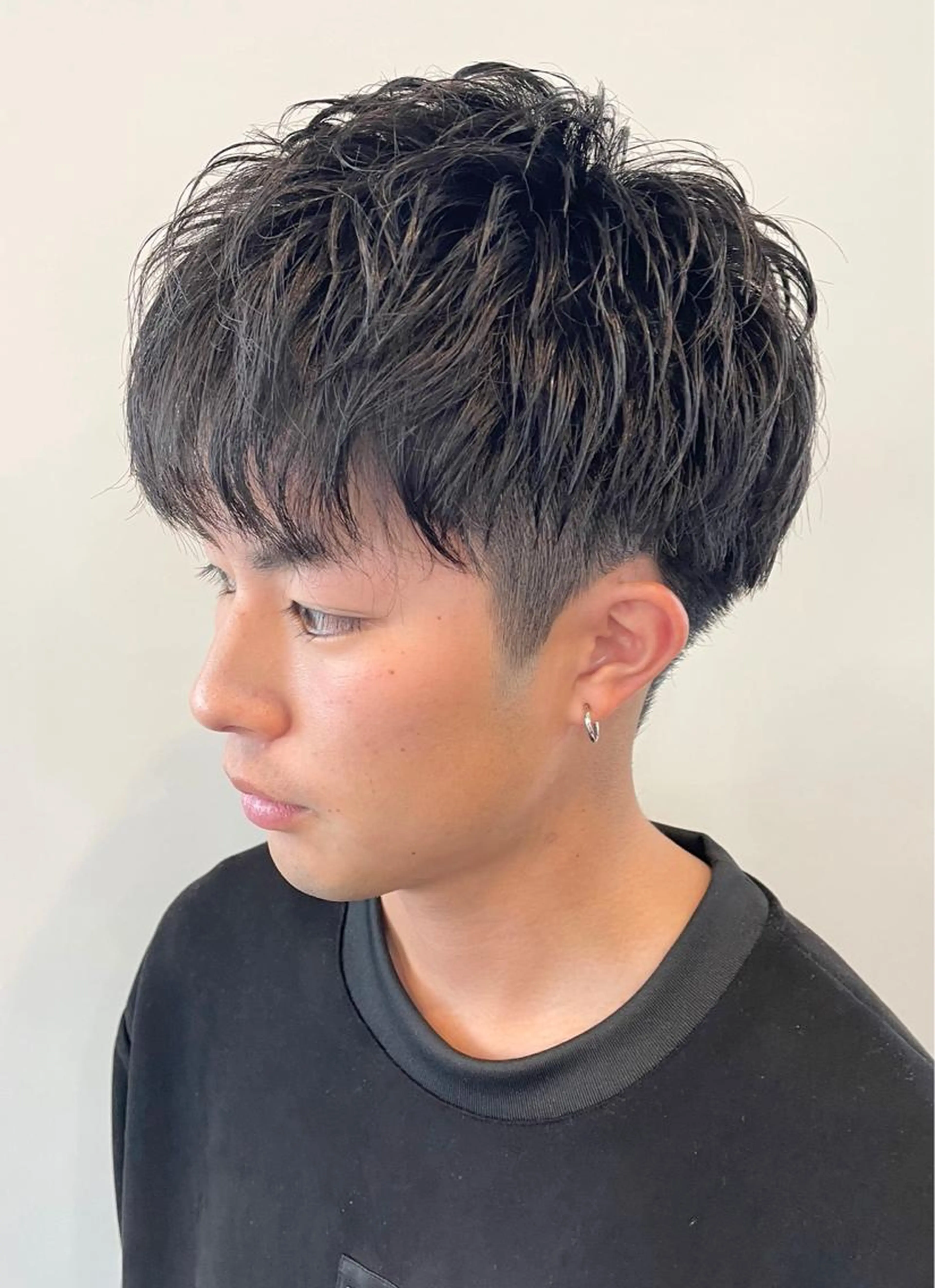 トレンドカット＋ナチュラル前髪ストレートの写真