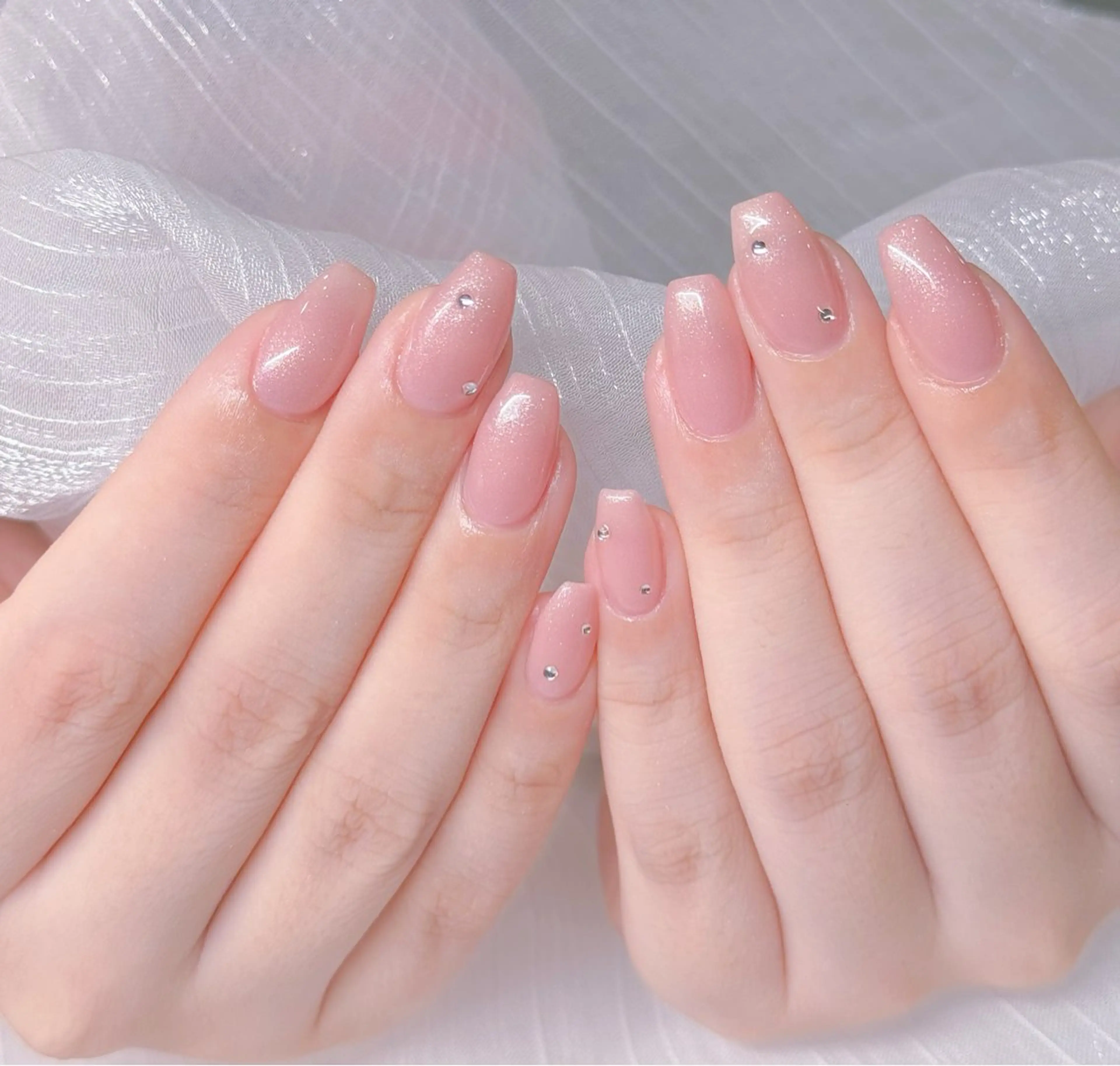 ネイル チークネイル フレンチネイル 韓国ネイル マグネットネイル ミラーネイル ハンドネイル MILO 168 池袋のネイルデザイン