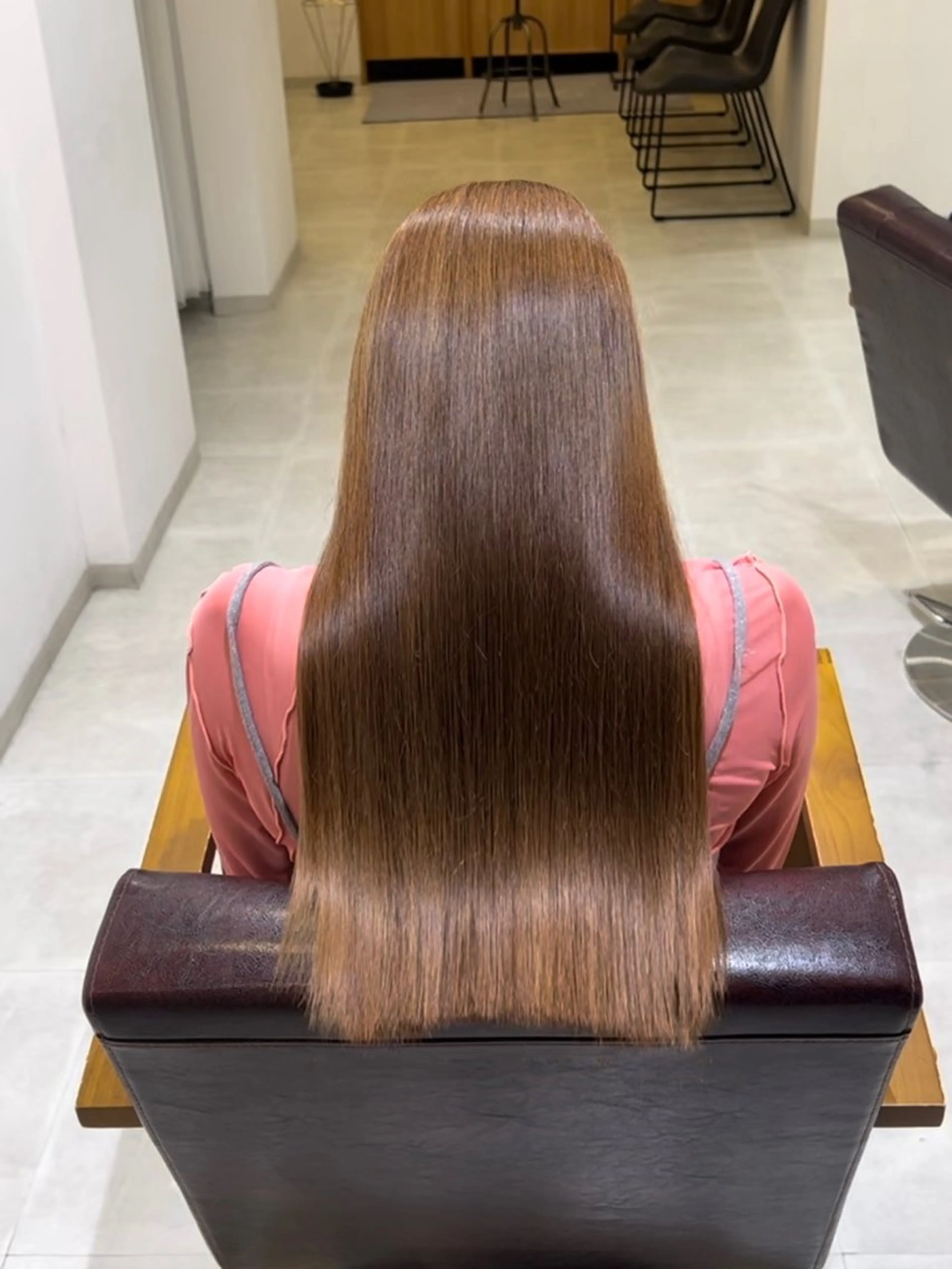 ロング 髪質改善 西邑 環のヘアスタイル