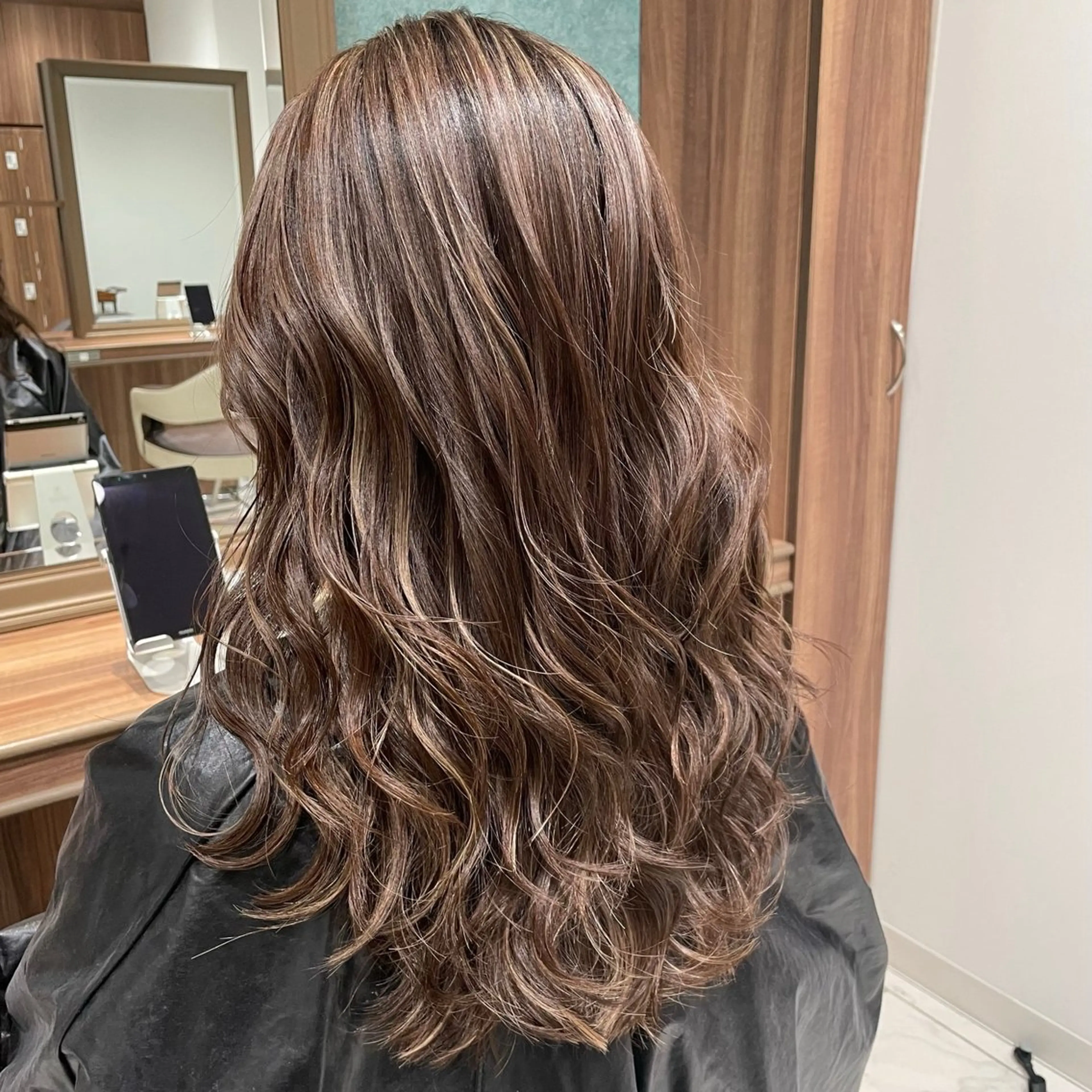 ロング ハイライト ヘアカラー トリートメント 🦋透明感/艶髪/ レイヤー/Ryugaのヘアスタイル