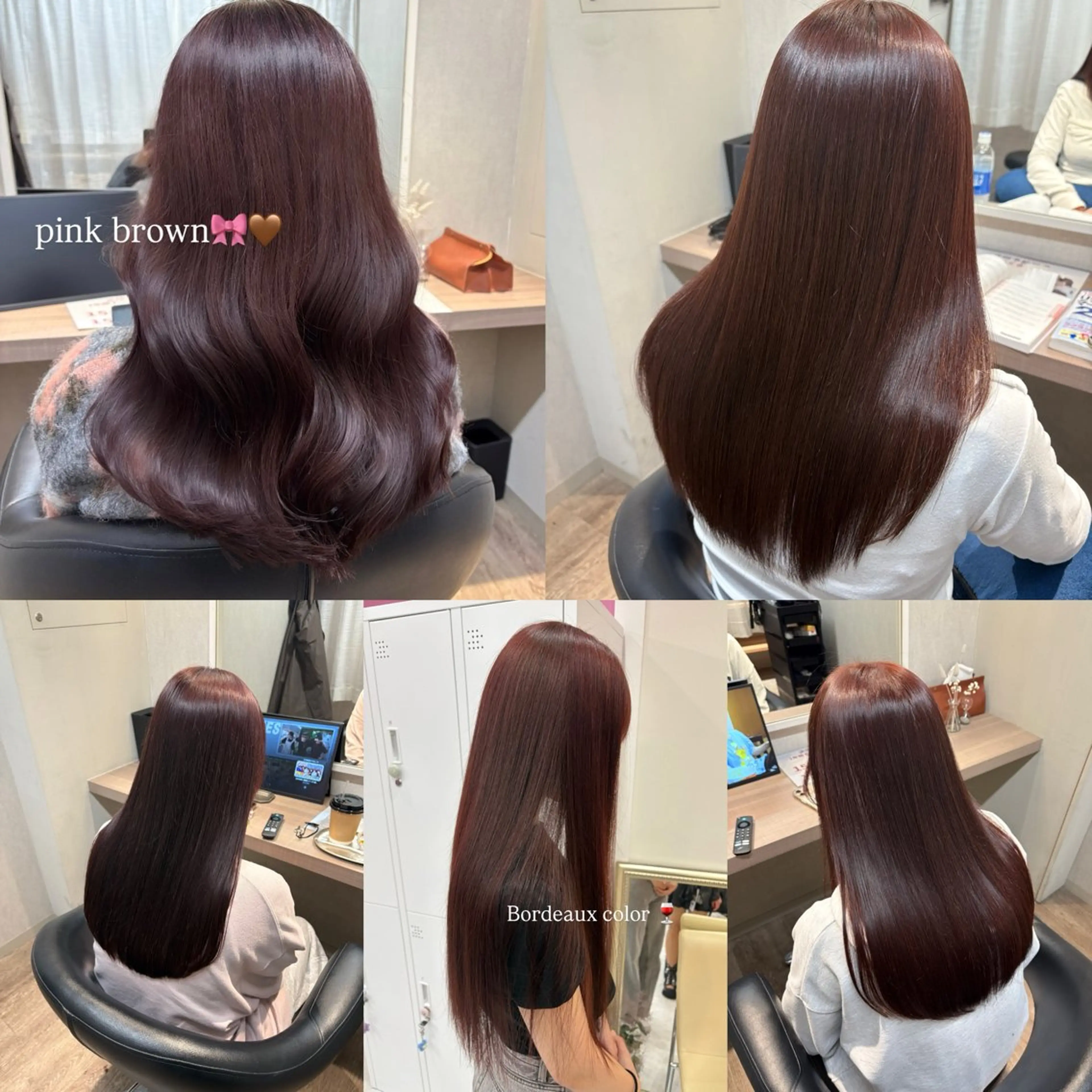 ロング カラー カット ヘアカラー トリートメント Hirona 縮毛矯正/髪質改善のヘアスタイル