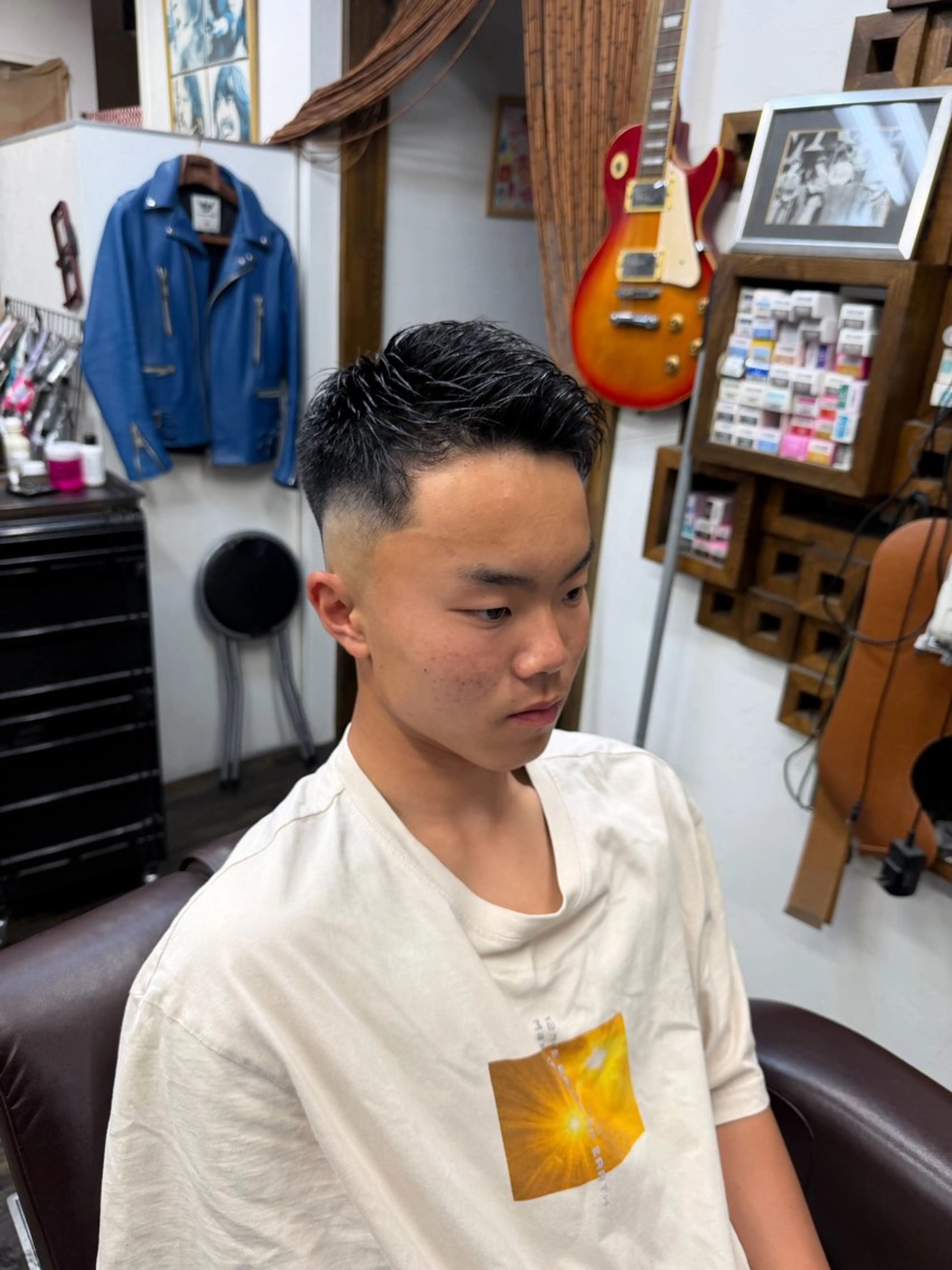 ショート メンズ キッズ 高東 俊介のヘアスタイル