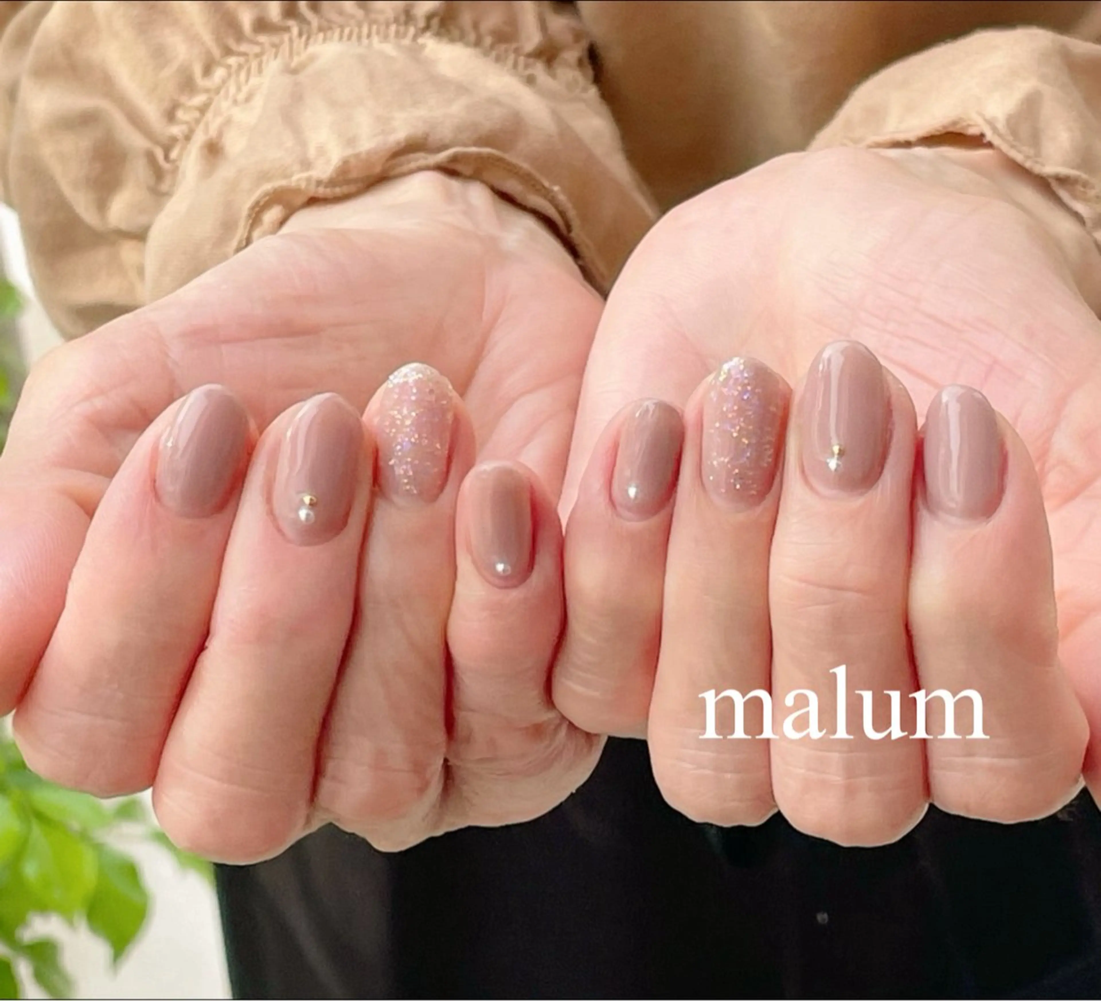 ネイル ハンドネイル malum nailのネイルデザイン