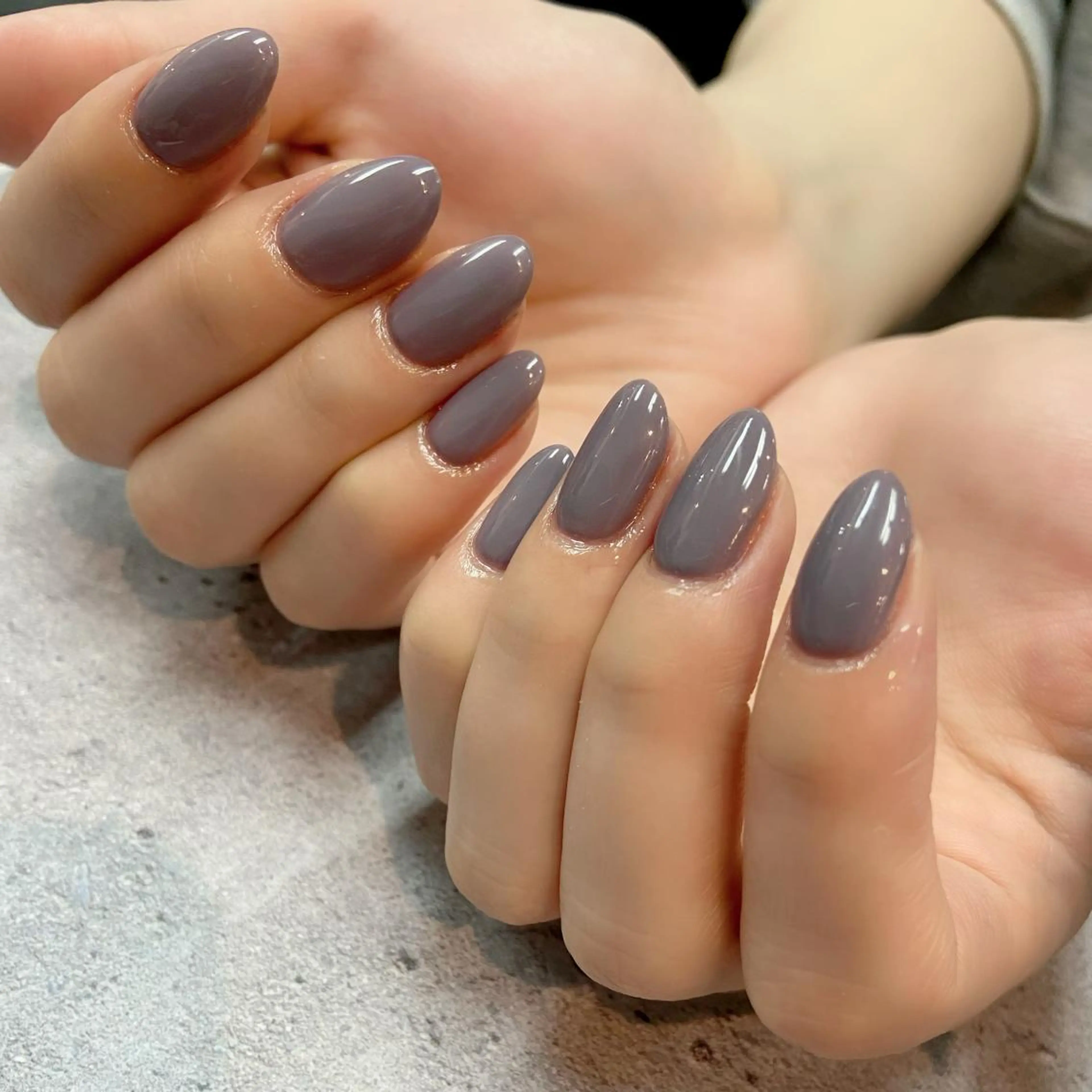 ネイル ワンカラーネイル nail AQUAのネイルデザイン