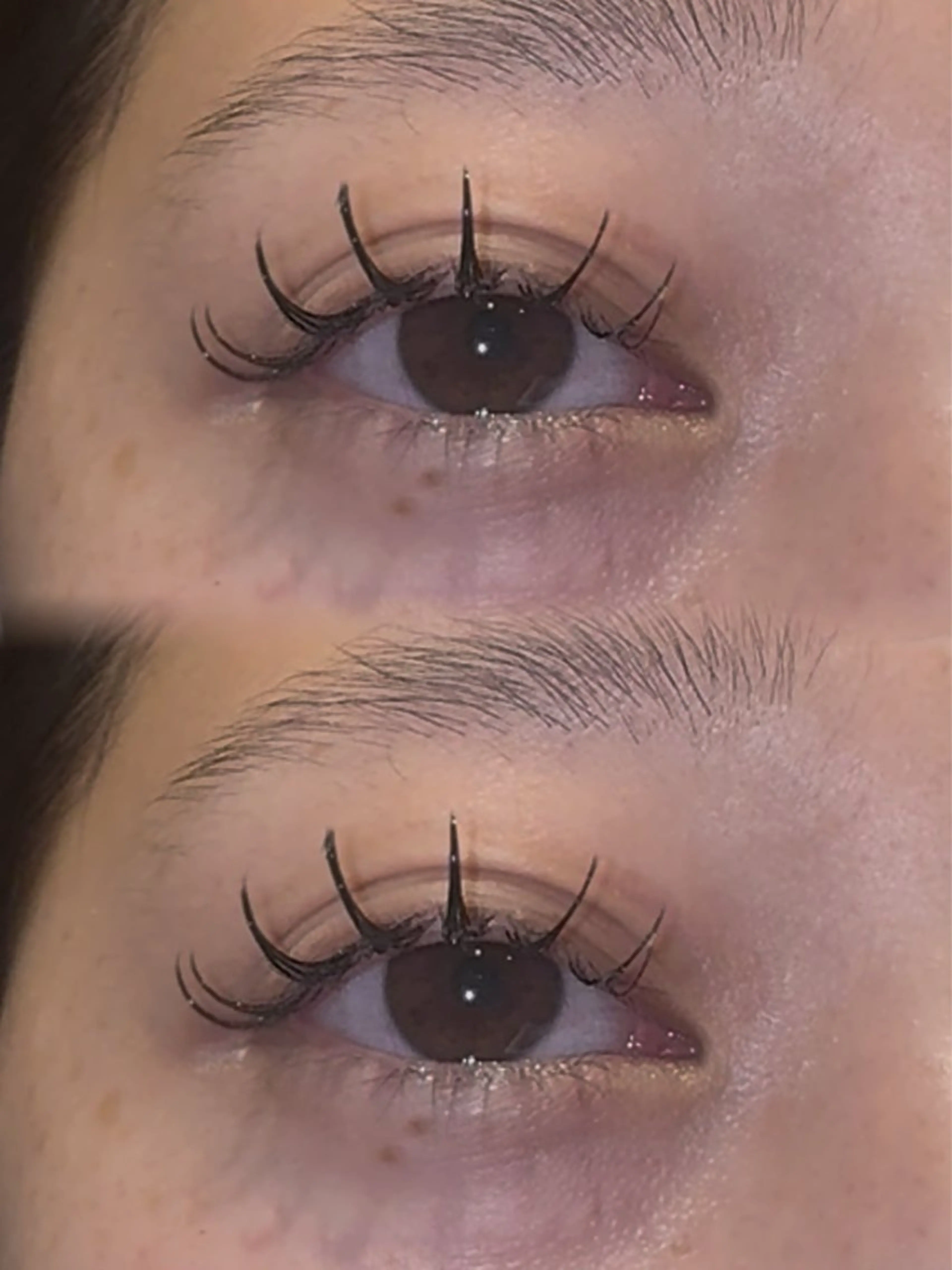 マツエク・マツパ 束感まつ毛 Dカール フラットラッシュ マツエク 渡部 かおりのマツエク・マツパデザイン