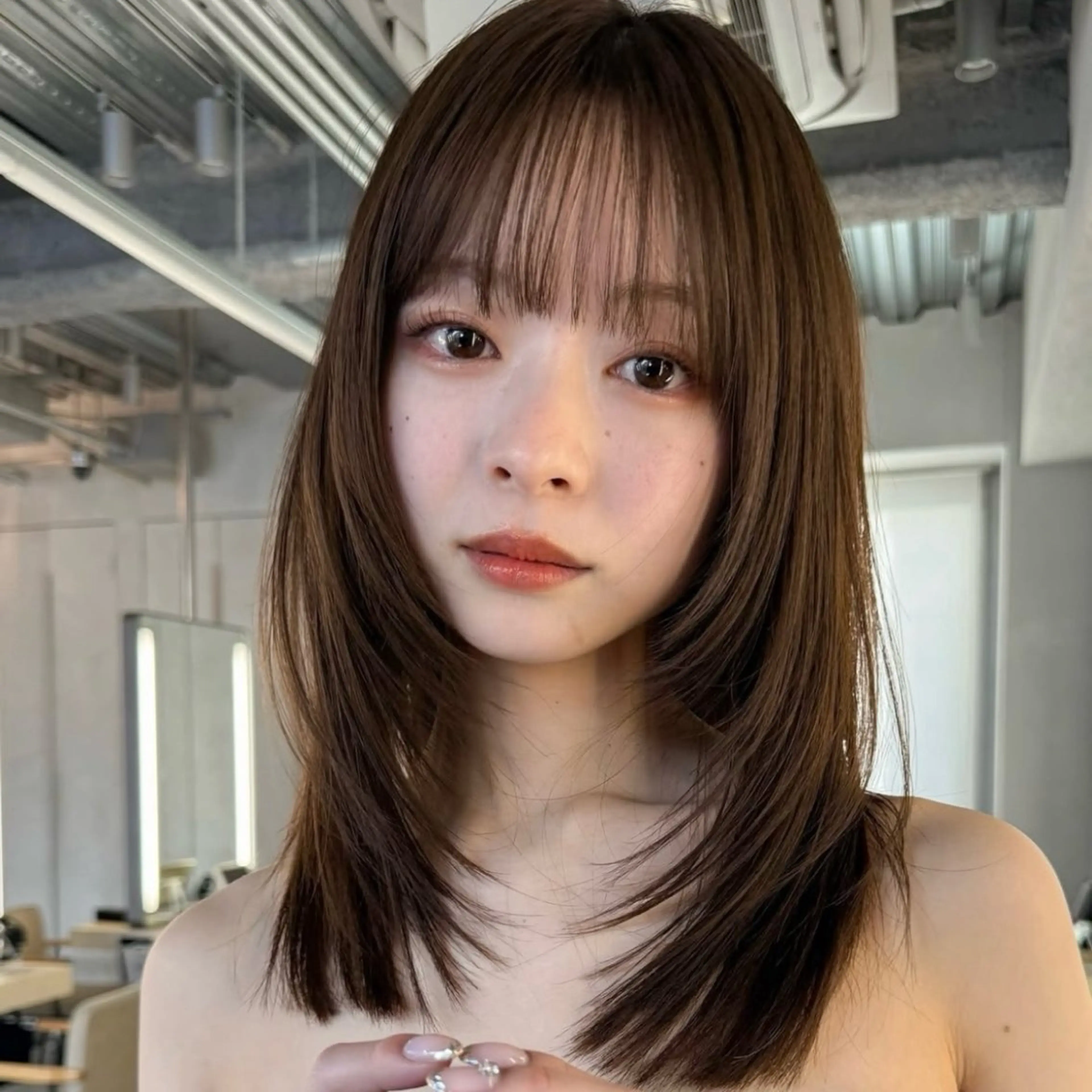 ロング ヘアアレンジ fifth 石川 凪のヘアスタイル