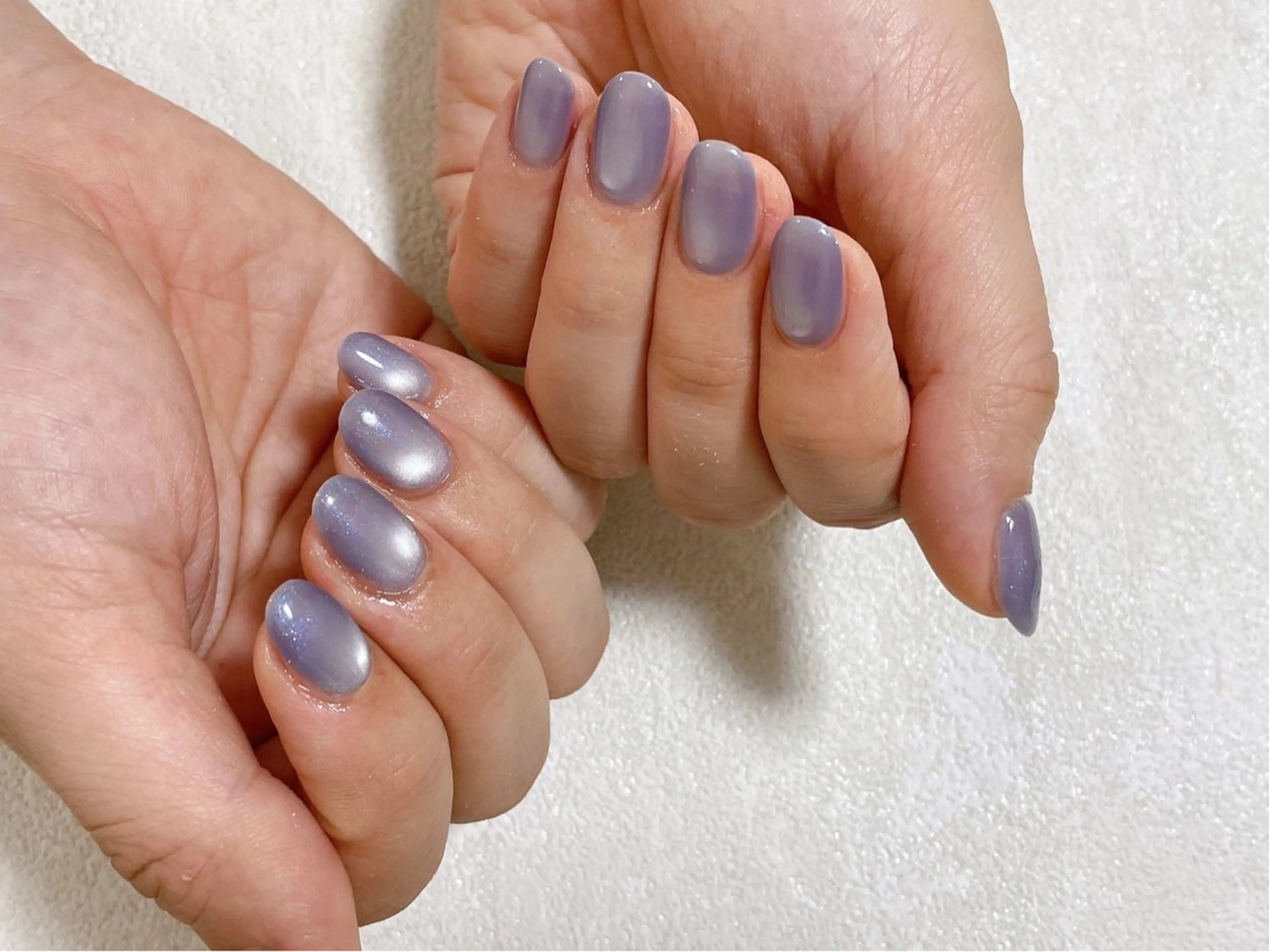 ネイル オーロラネイル フットネイル フレンチネイル ジェルネイル マグネットネイル ハンドネイル mogunail &blowのネイルデザイン