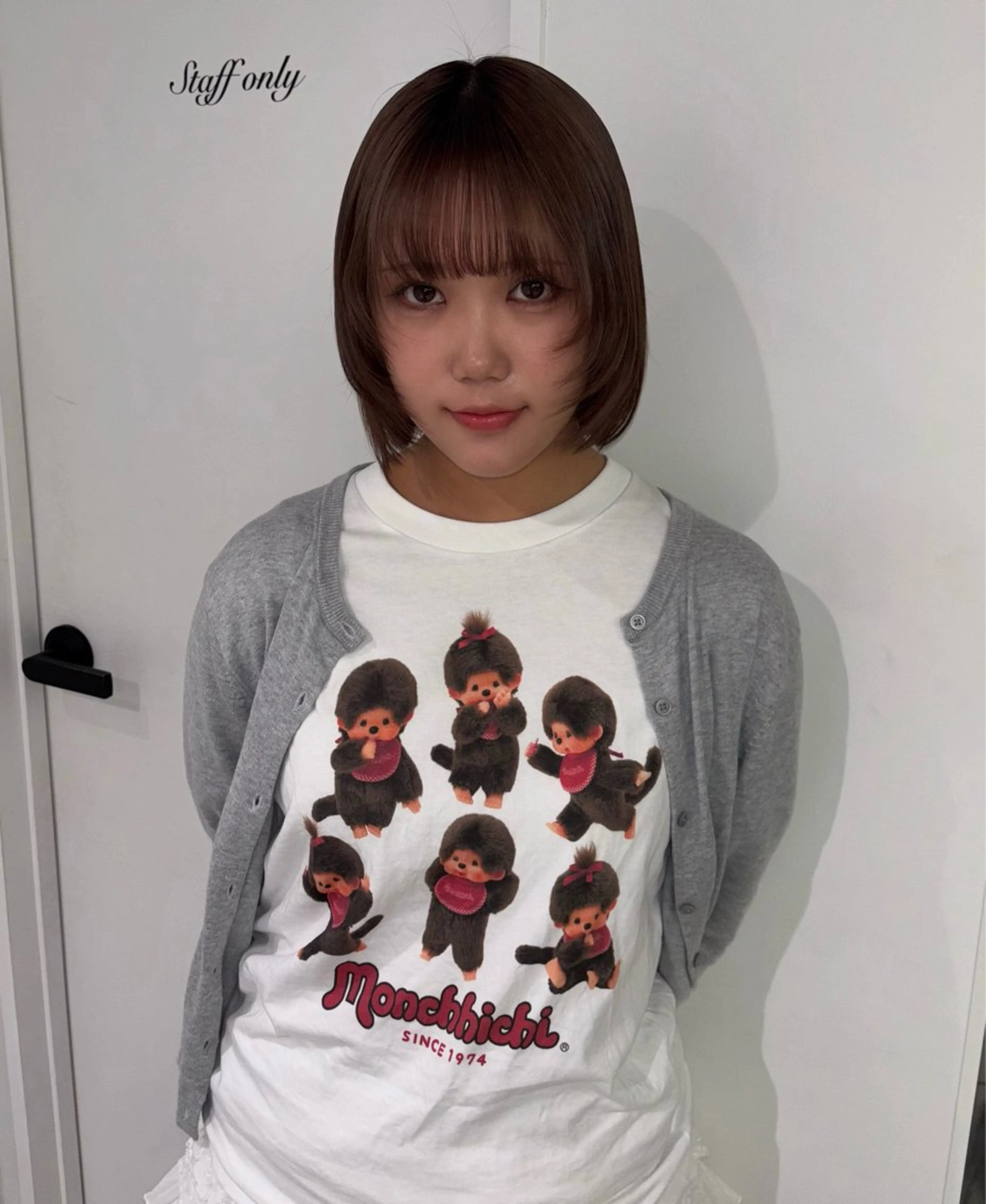 ショート カラー ヘアカラー ハイトーン/ miyu🧚🏻のマツエク・マツパデザイン