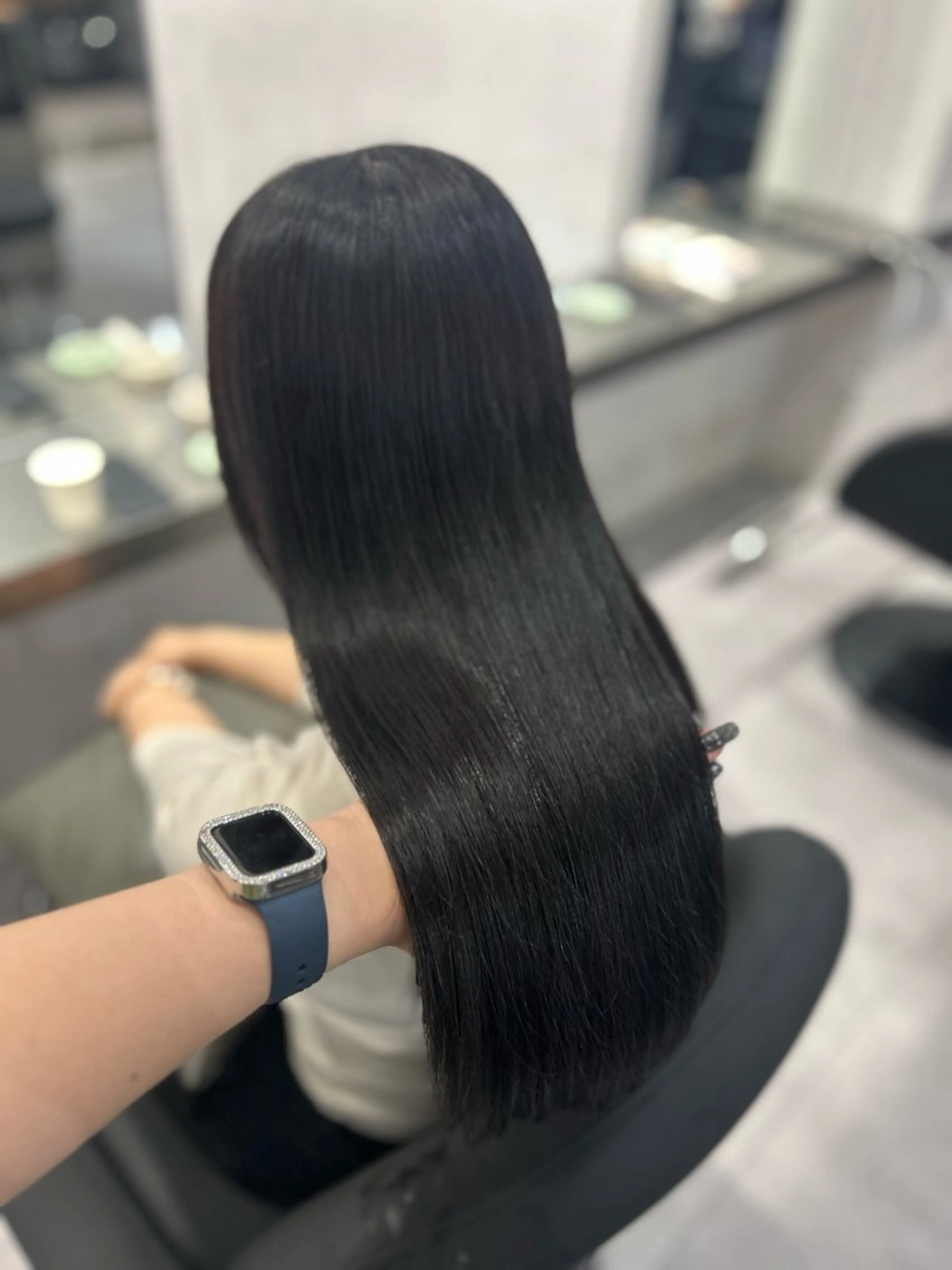 ロング カラー 透明感カラー カット ヘアカラー トリートメント 艶髪/レイヤー 🦋MIYUUのヘアスタイル