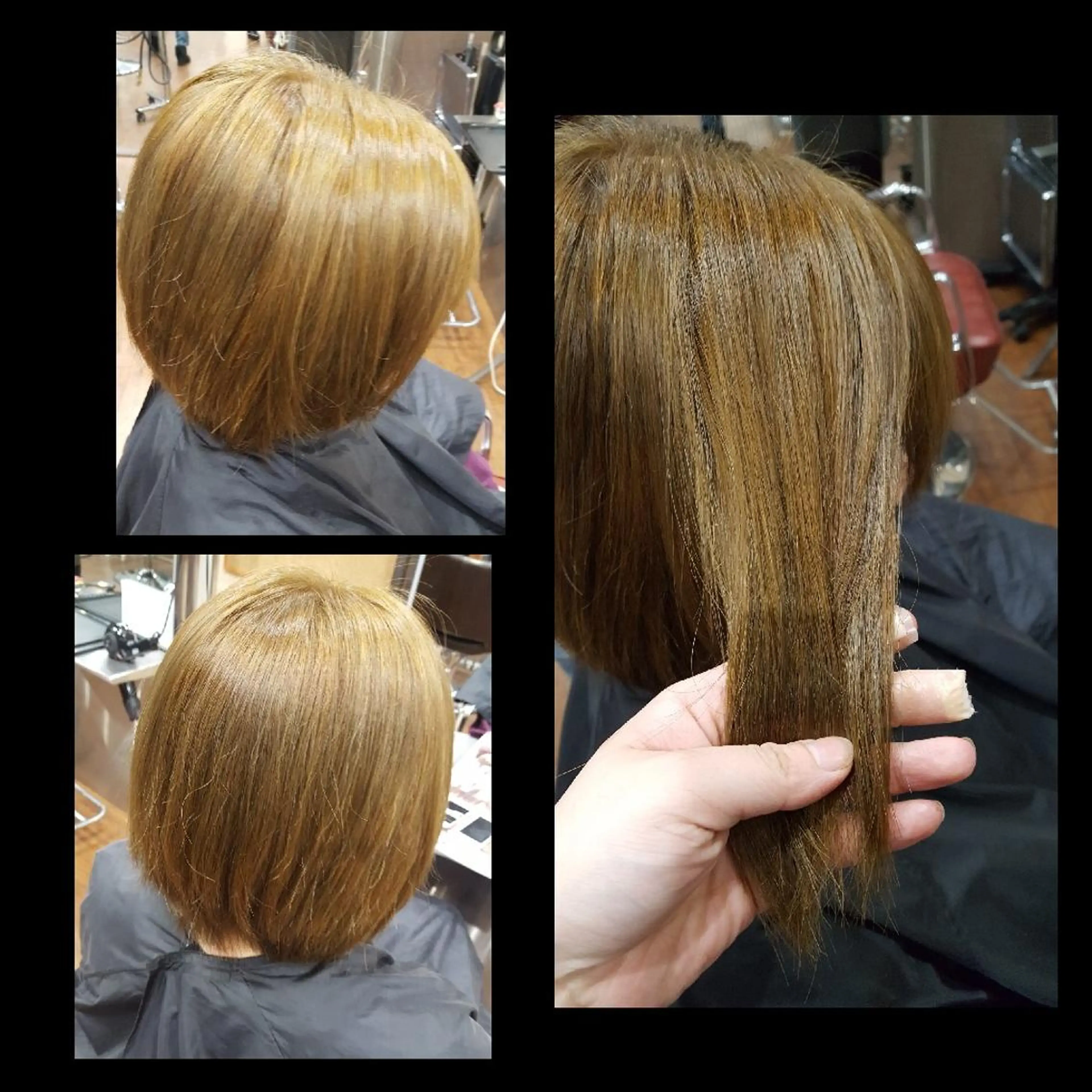 ショート カラー ブリーチ ダブルカラー 平田 久恵のヘアスタイル