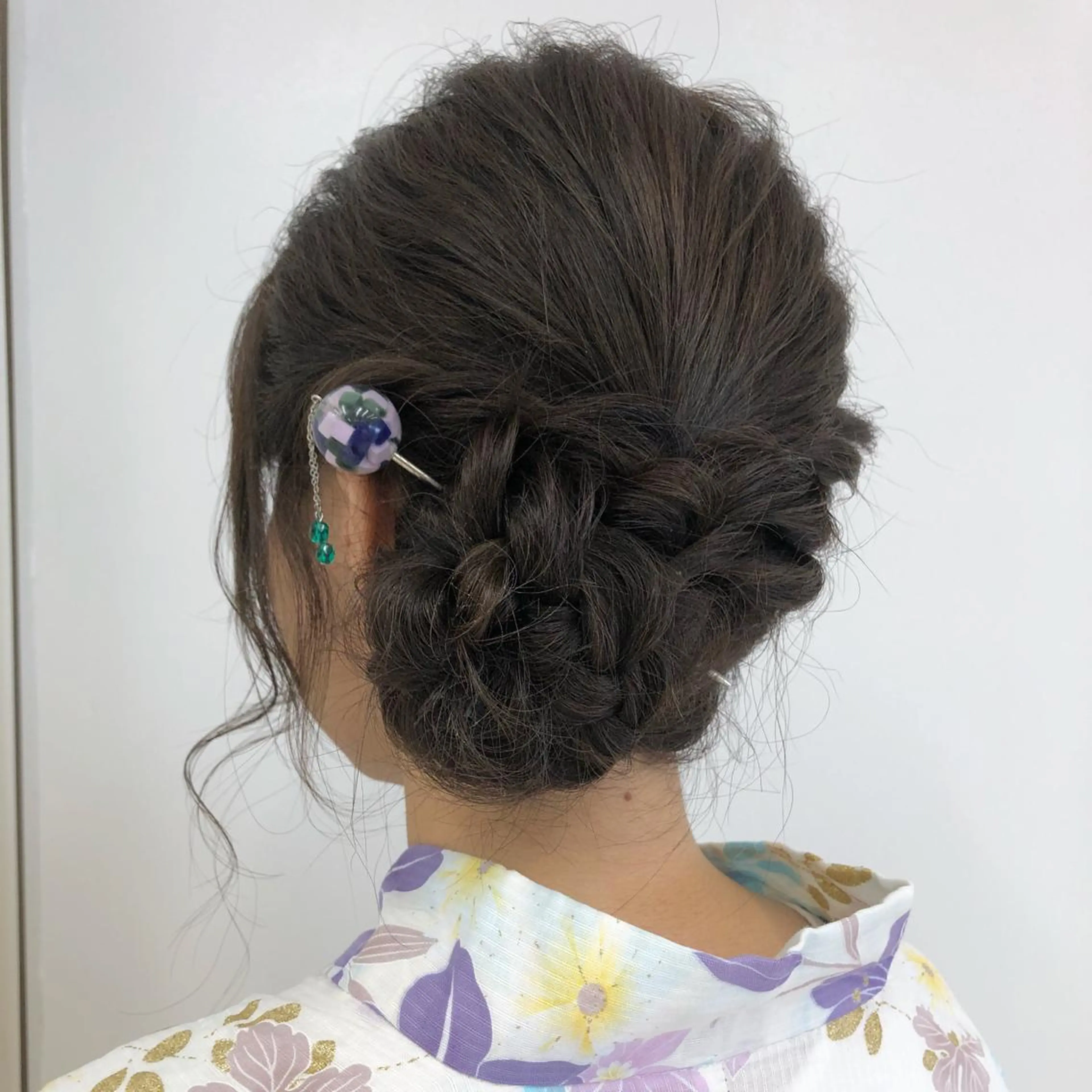 セミロング ヘアアレンジ 浴衣 Ｄirector 　徳久　真紀の眉毛・アイブロウイメージ