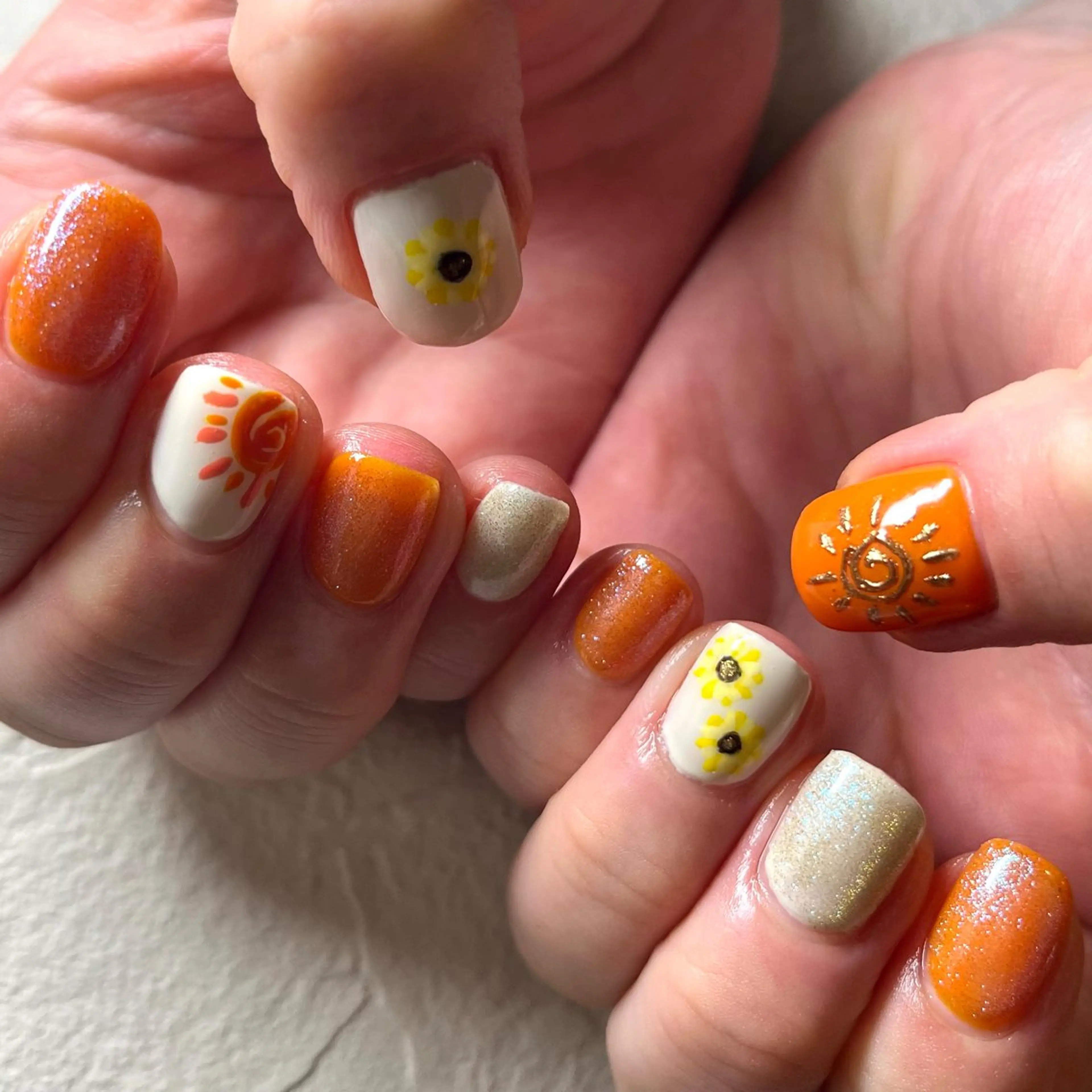 ネイル ハンドネイル ネイルスタジオ コスタ•デルマールのネイルデザイン