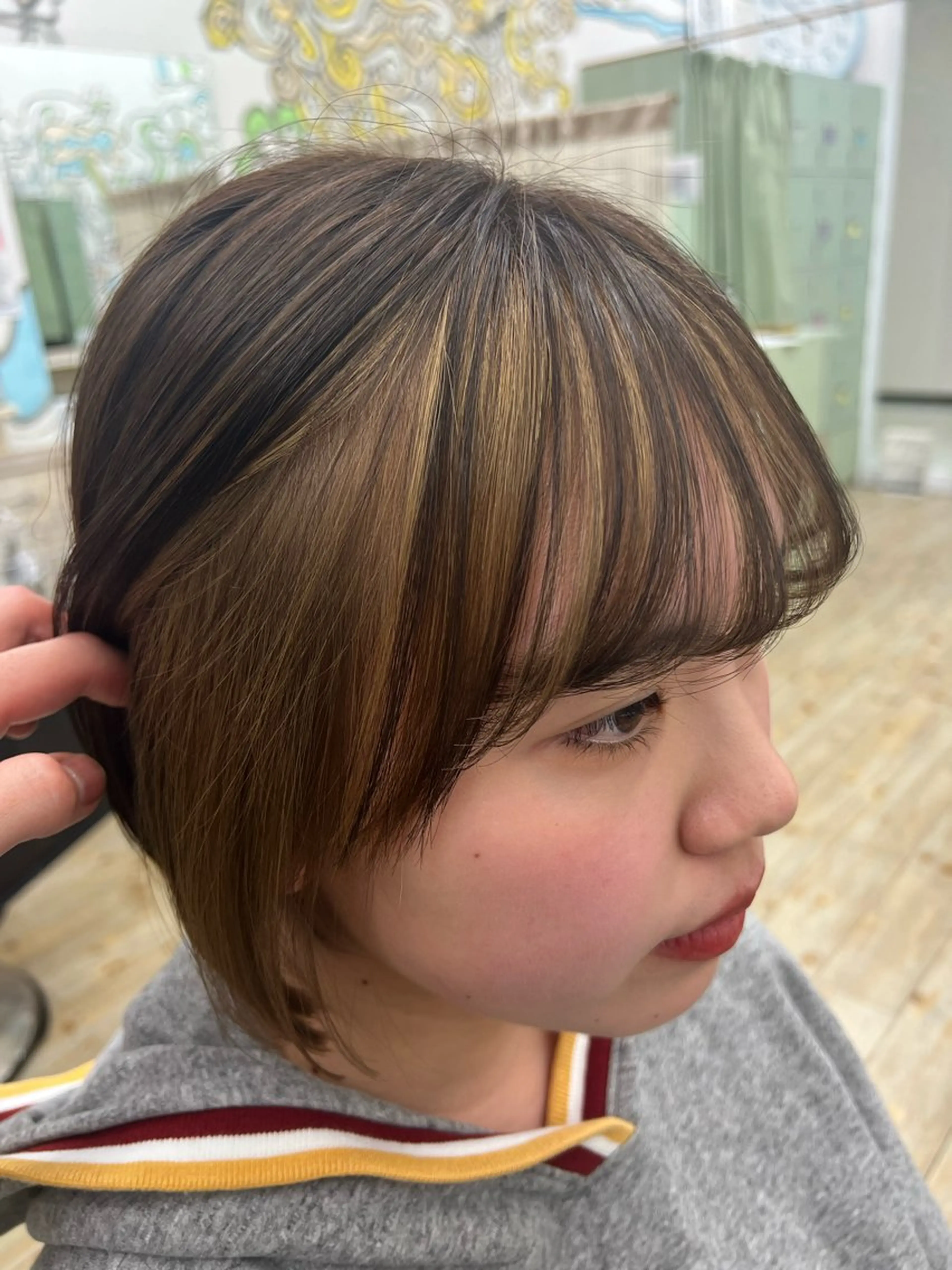 カラー インナーカラー 二宮 光広/似合わせカットのヘアスタイル