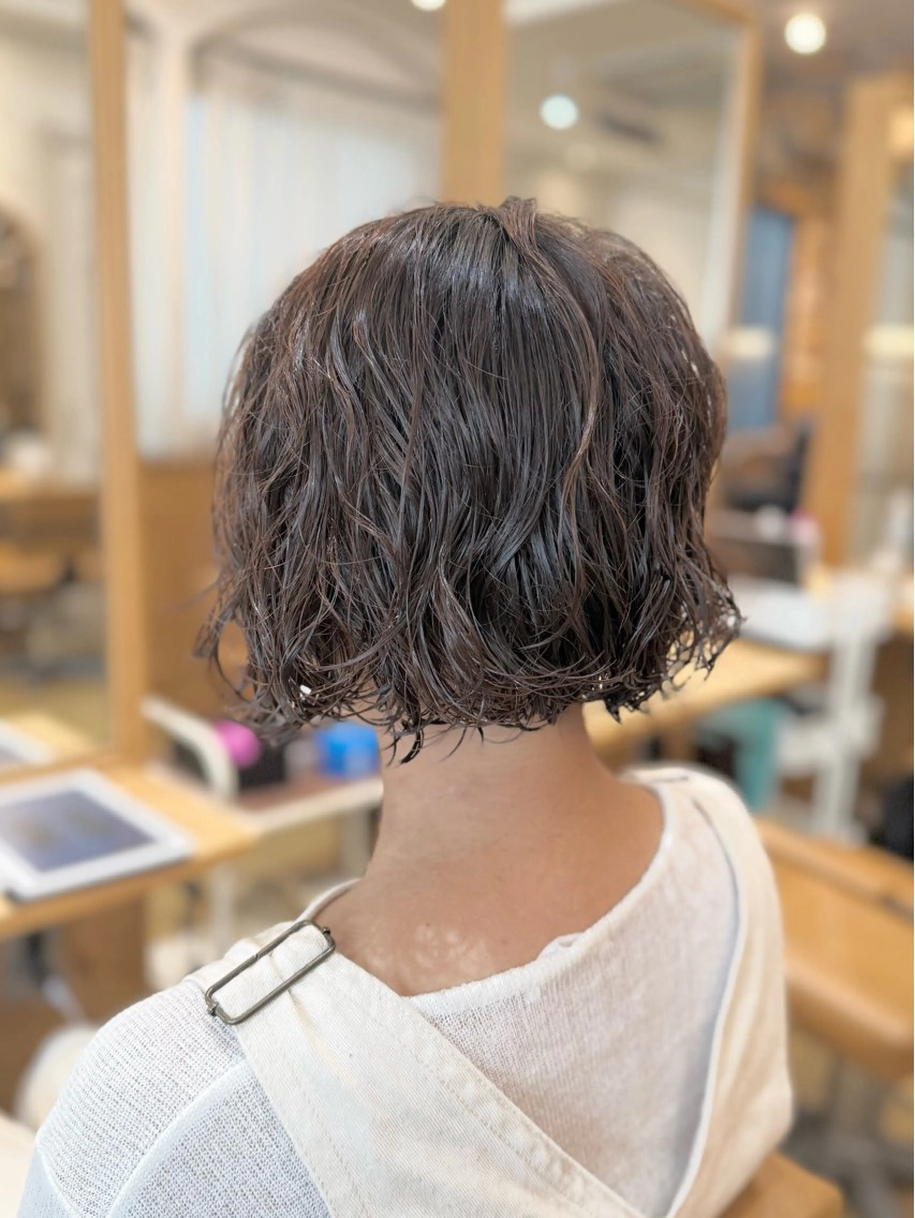 パーマ ニュアンスパーマ パーマ ヘアメイク美容師 🦋サカモトレナ🦋のヘアスタイル