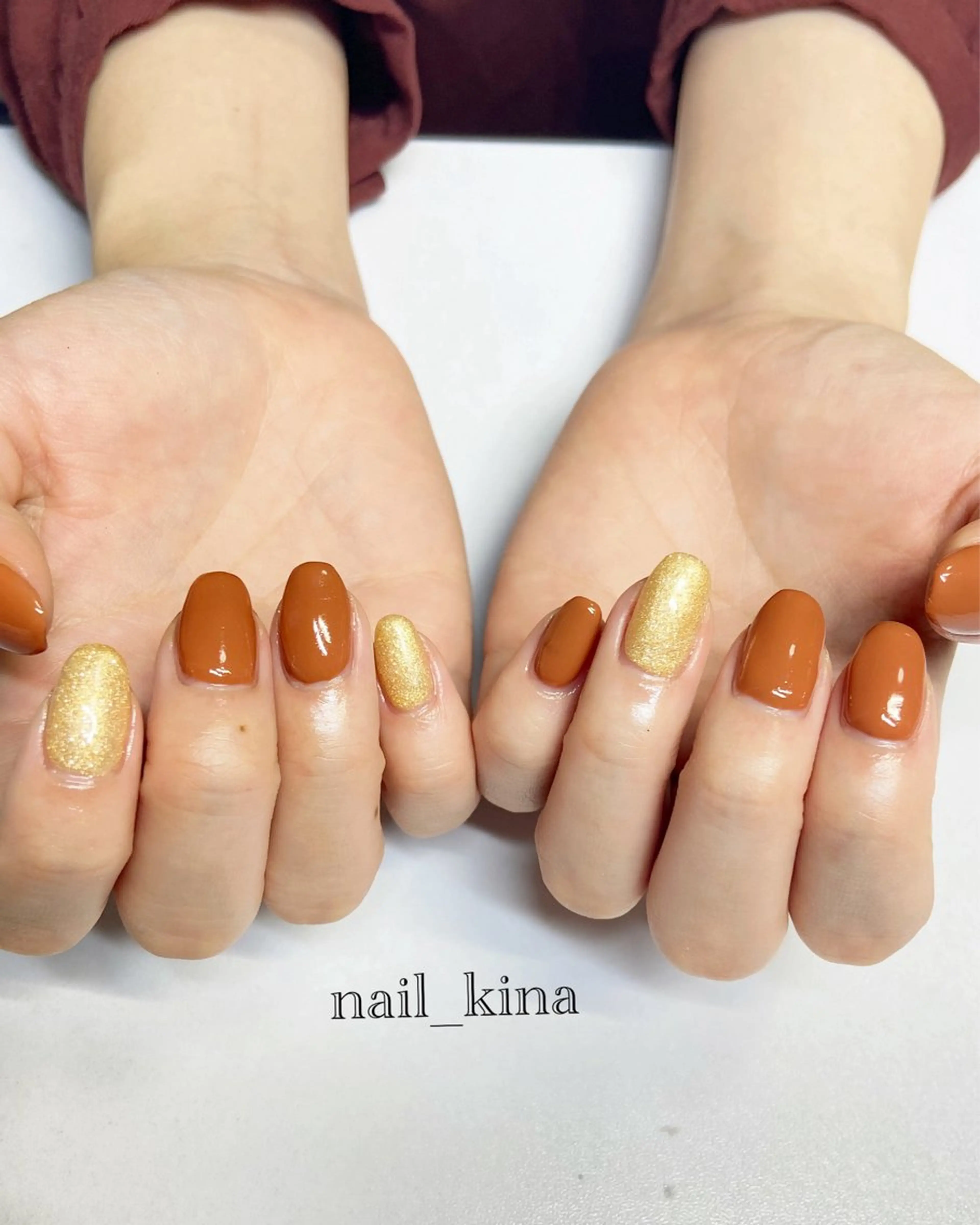 ネイル ワンカラーネイル nail_ kinaのネイルデザイン