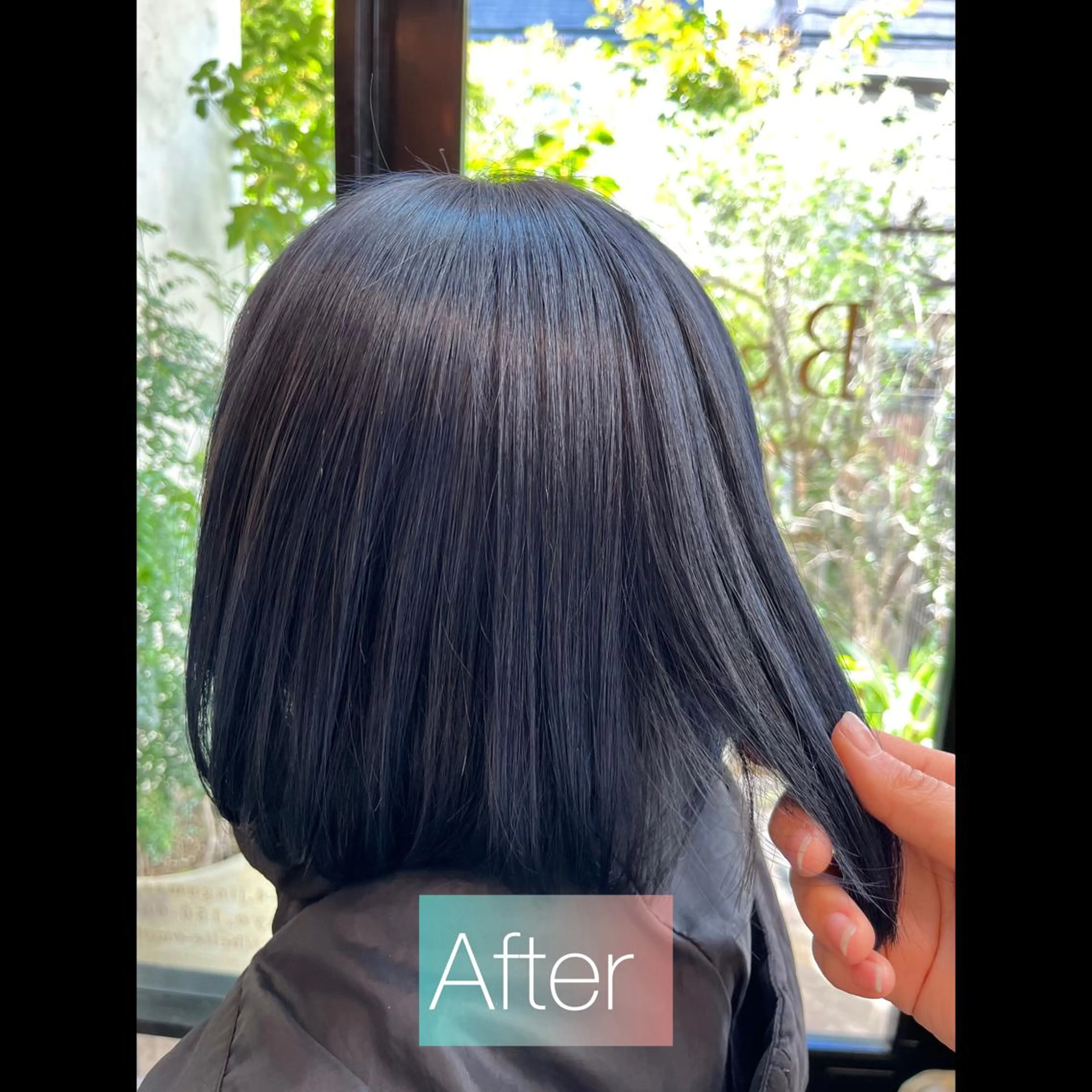 ミディアム カラー 小山 奈津のヘアスタイル