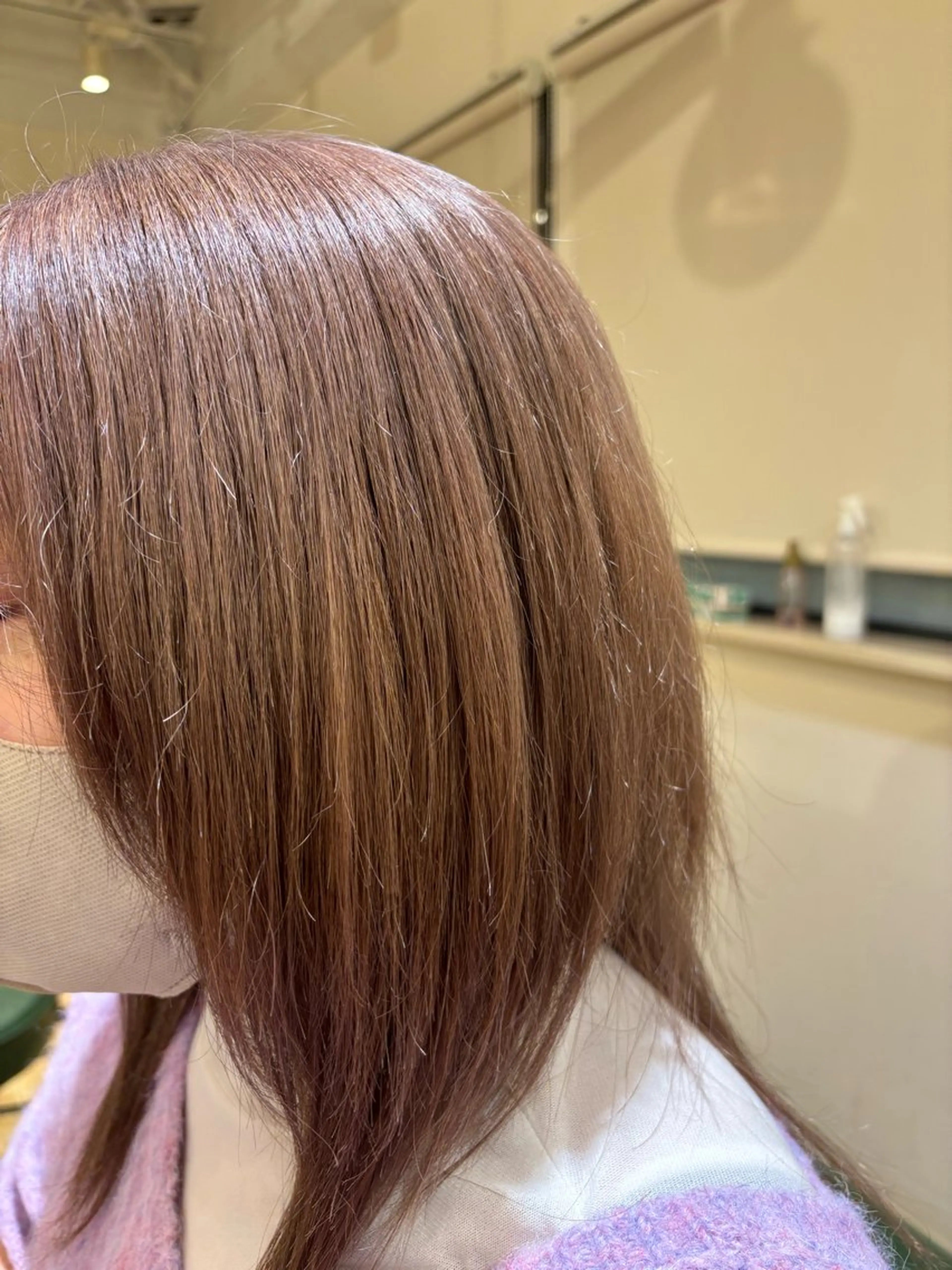 カラー ダブルカラー ヘアカラー 艶カラー🫧 推しカラー🧸楽歌のヘアスタイル