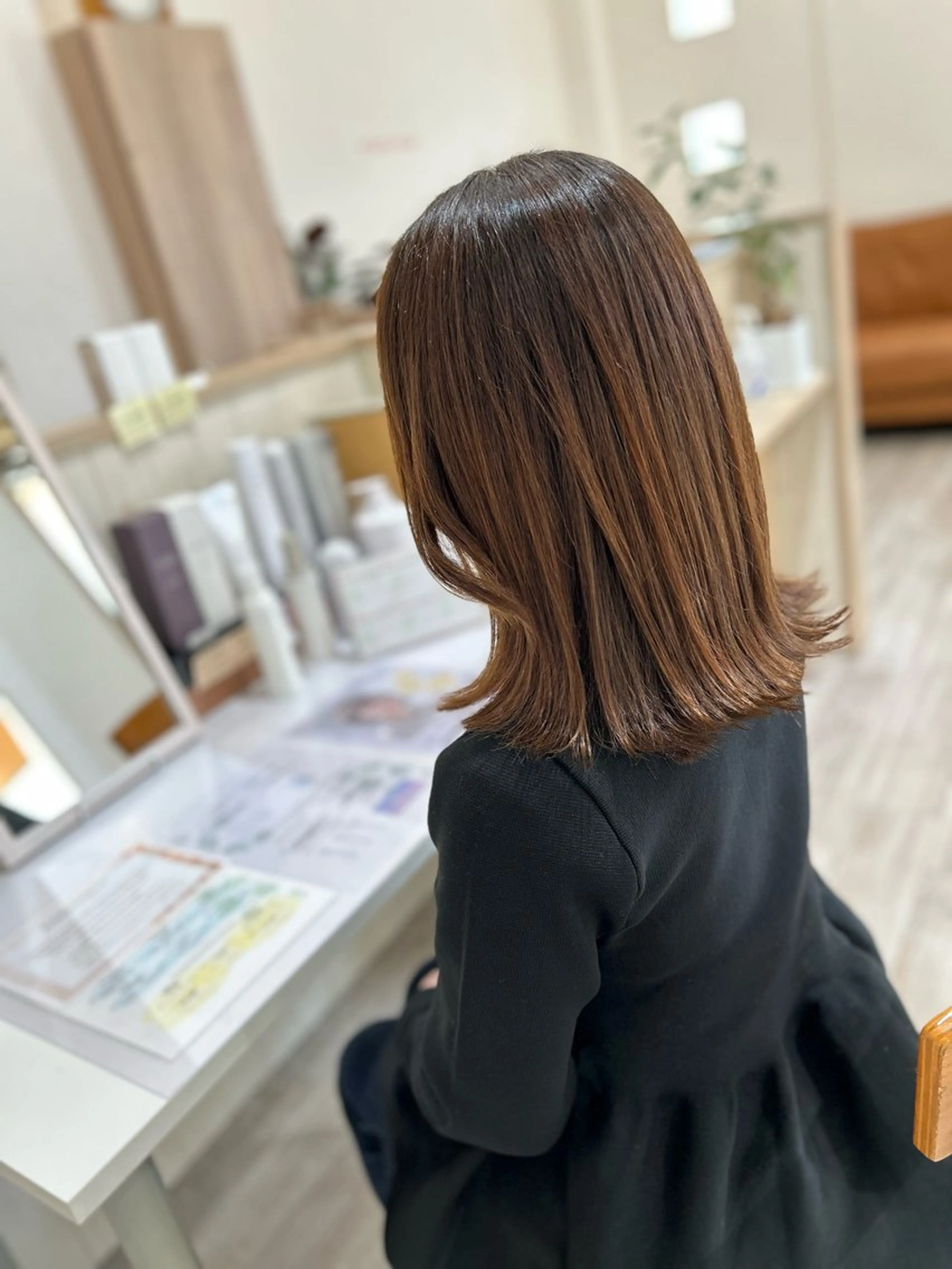 ミディアム カラー 堀 大輔のヘアスタイル