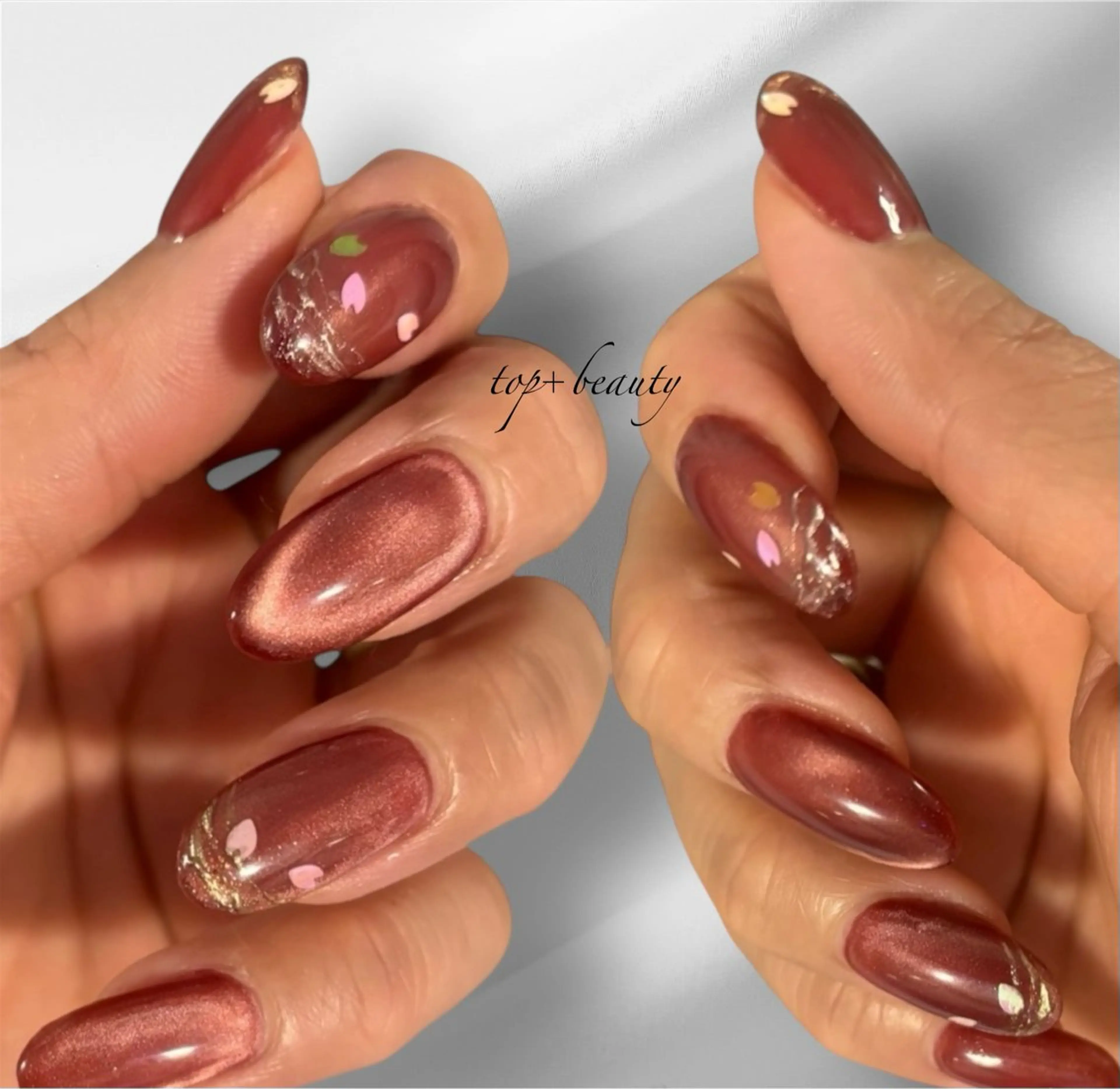 【ハンド】持ち込みデザインプラチナ80/30⭐️⭐️の写真