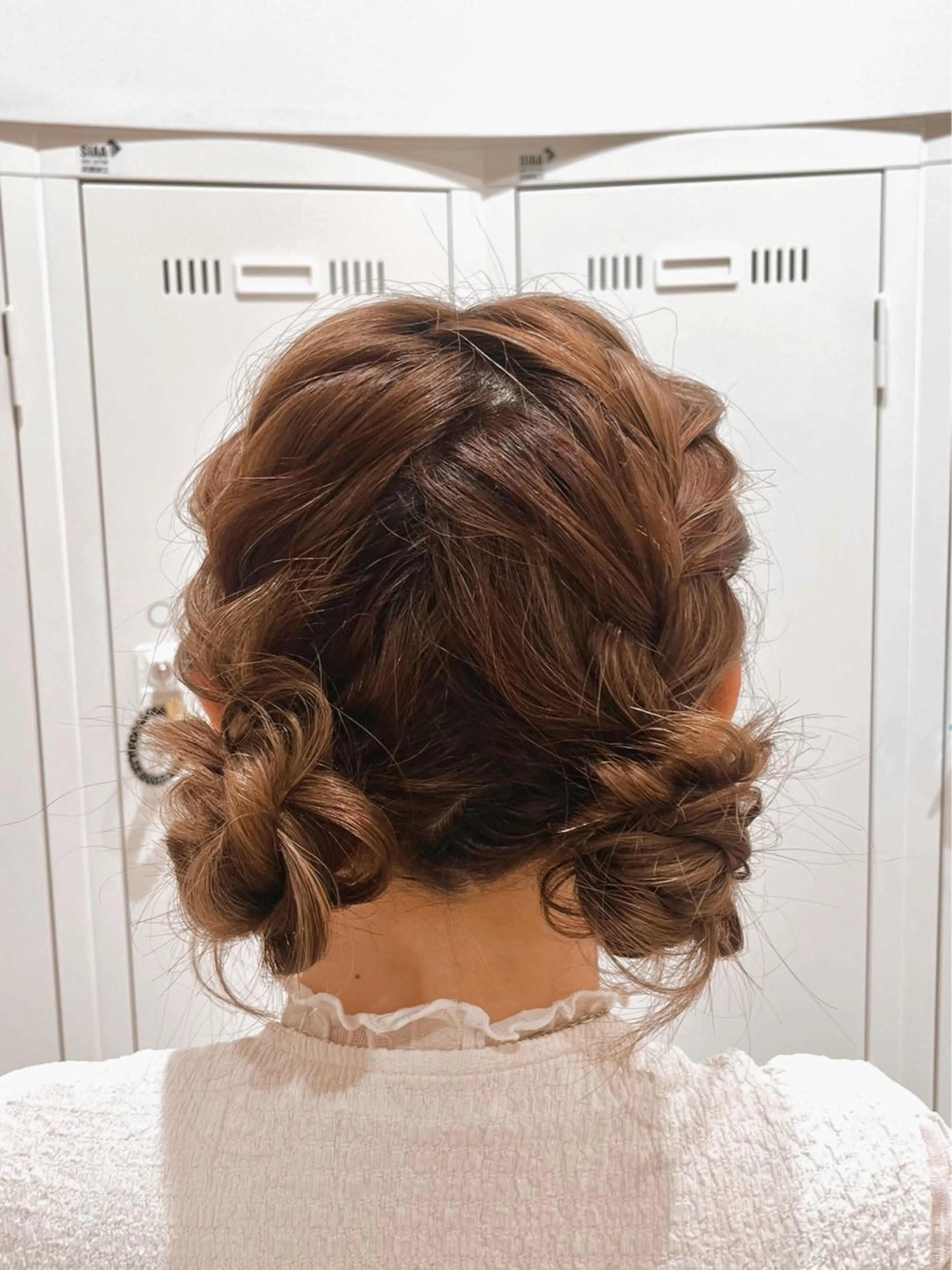 ヘアアレンジ ヘアセット 透明感カラー🫧/ アレンジ/ayanoのヘアスタイル