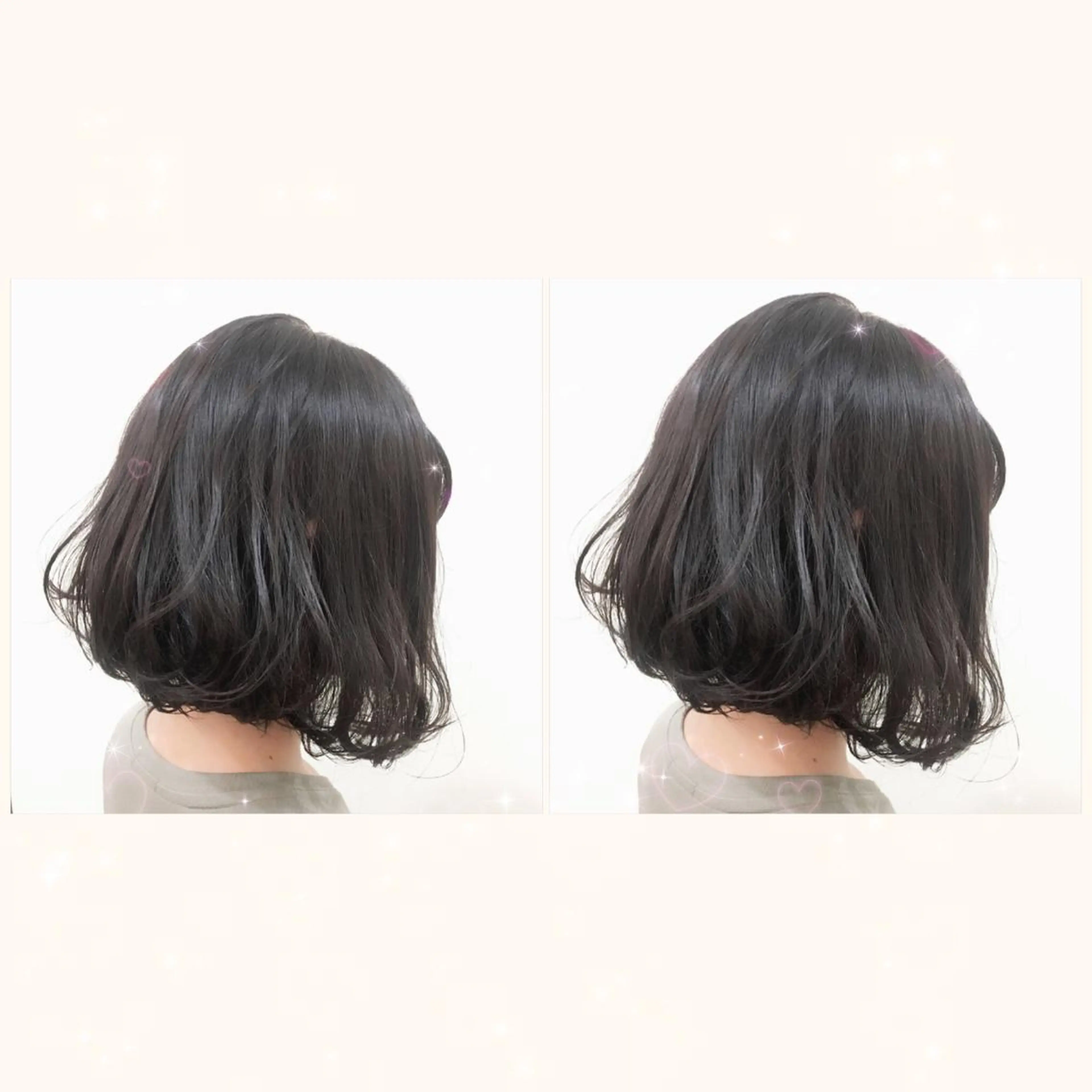 ミディアム カラー パーマ 代表🎀 ふわモテ愛 され髪🩷yumiのヘアスタイル