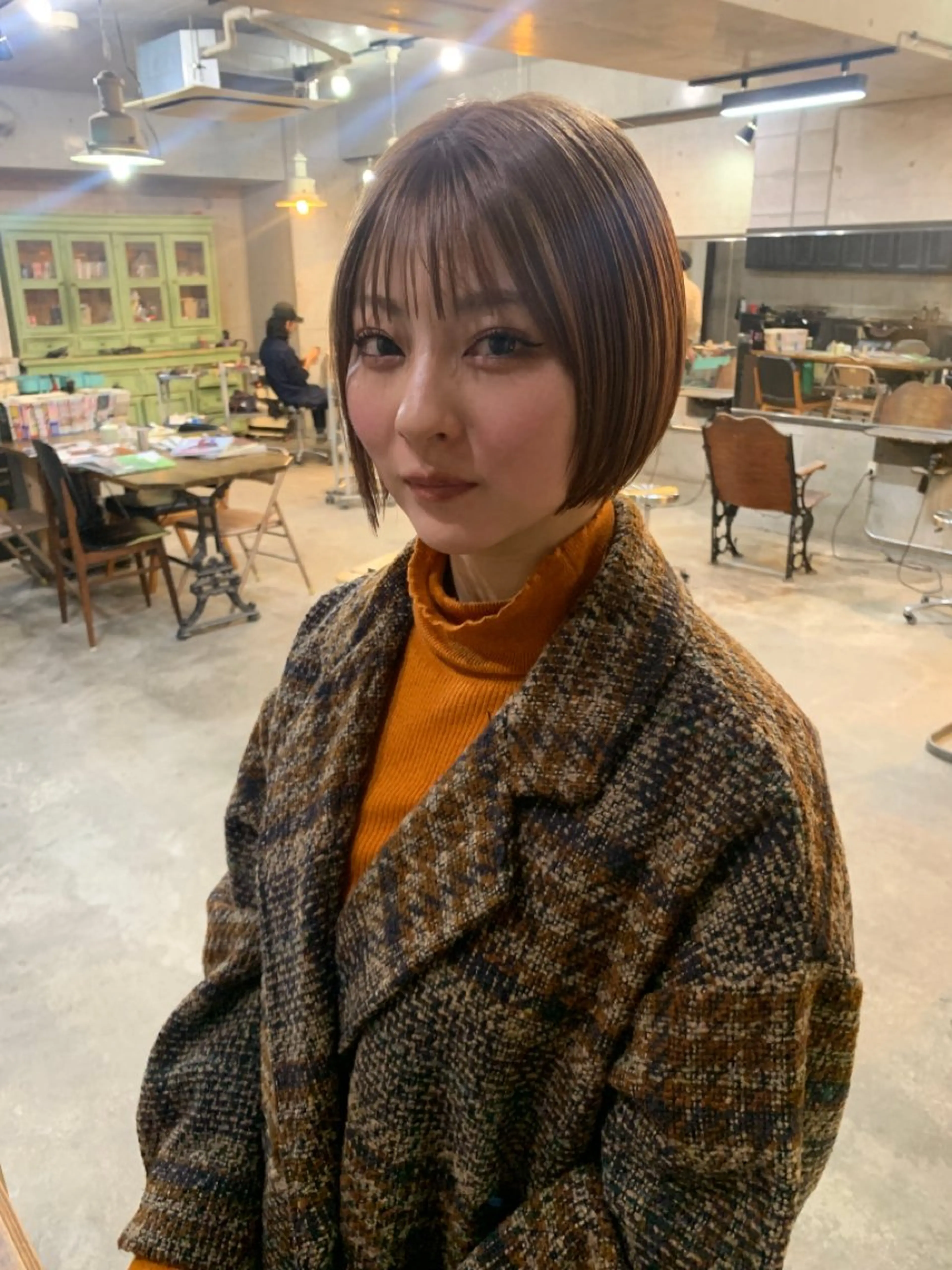 ショート カラー ブラウンカラー ボブ ravens代表 🍀【ヒロム】🍀のヘアスタイル