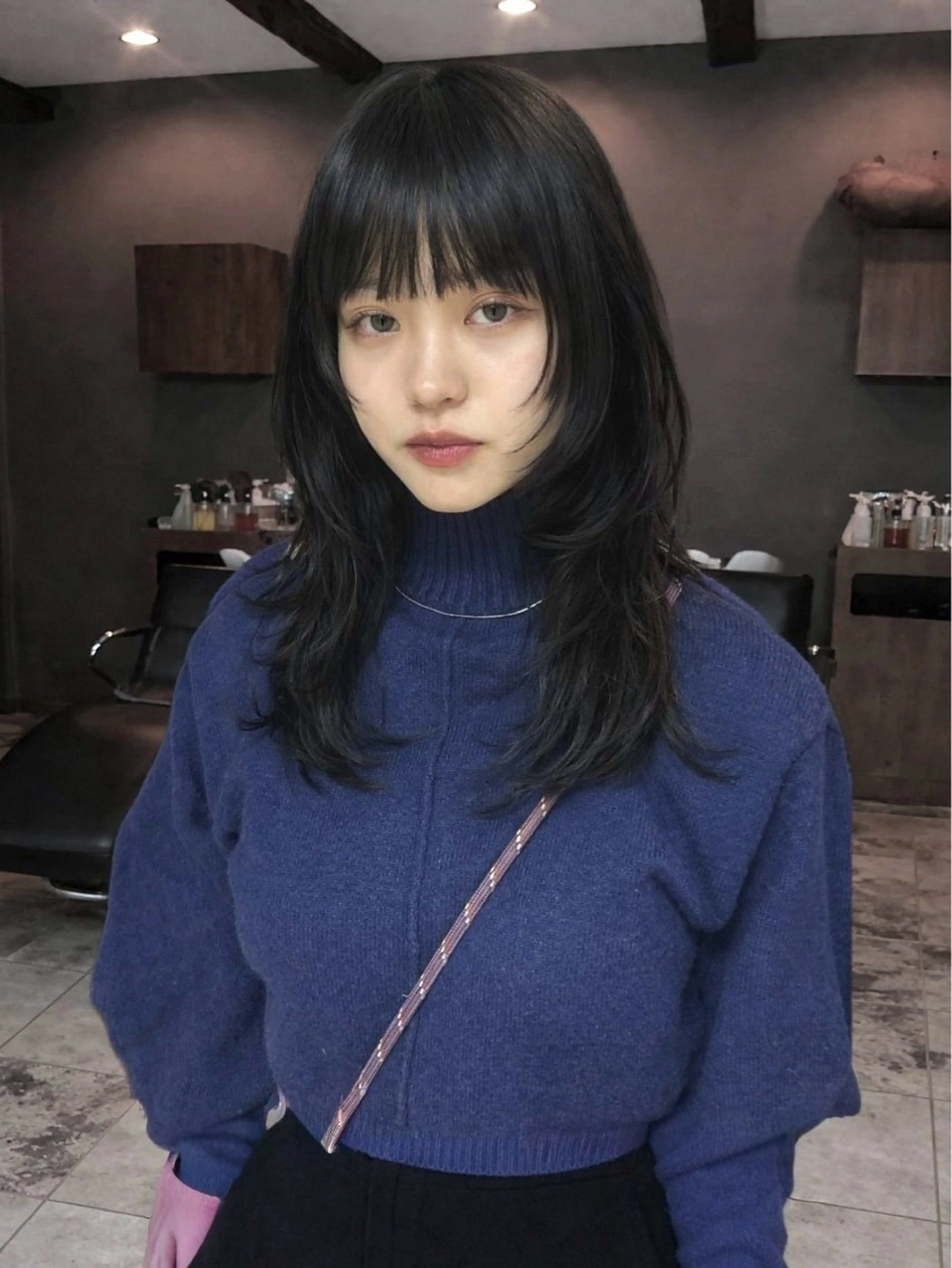 ロング カット kyoka/レイヤー /ハッシュカットのヘアスタイル