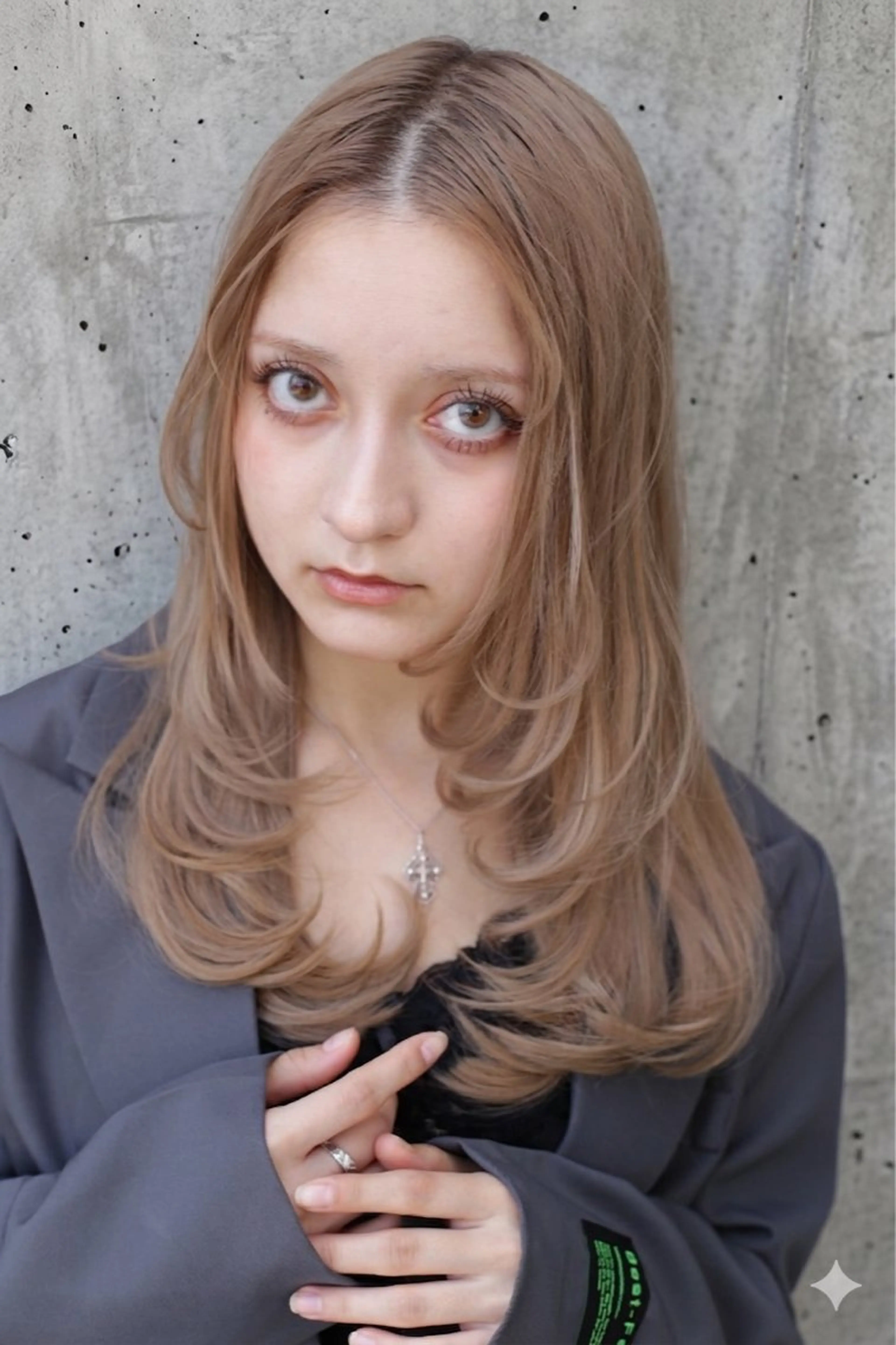 ロング カット 艶カラー/ KAZAMA❤️✨のヘアスタイル