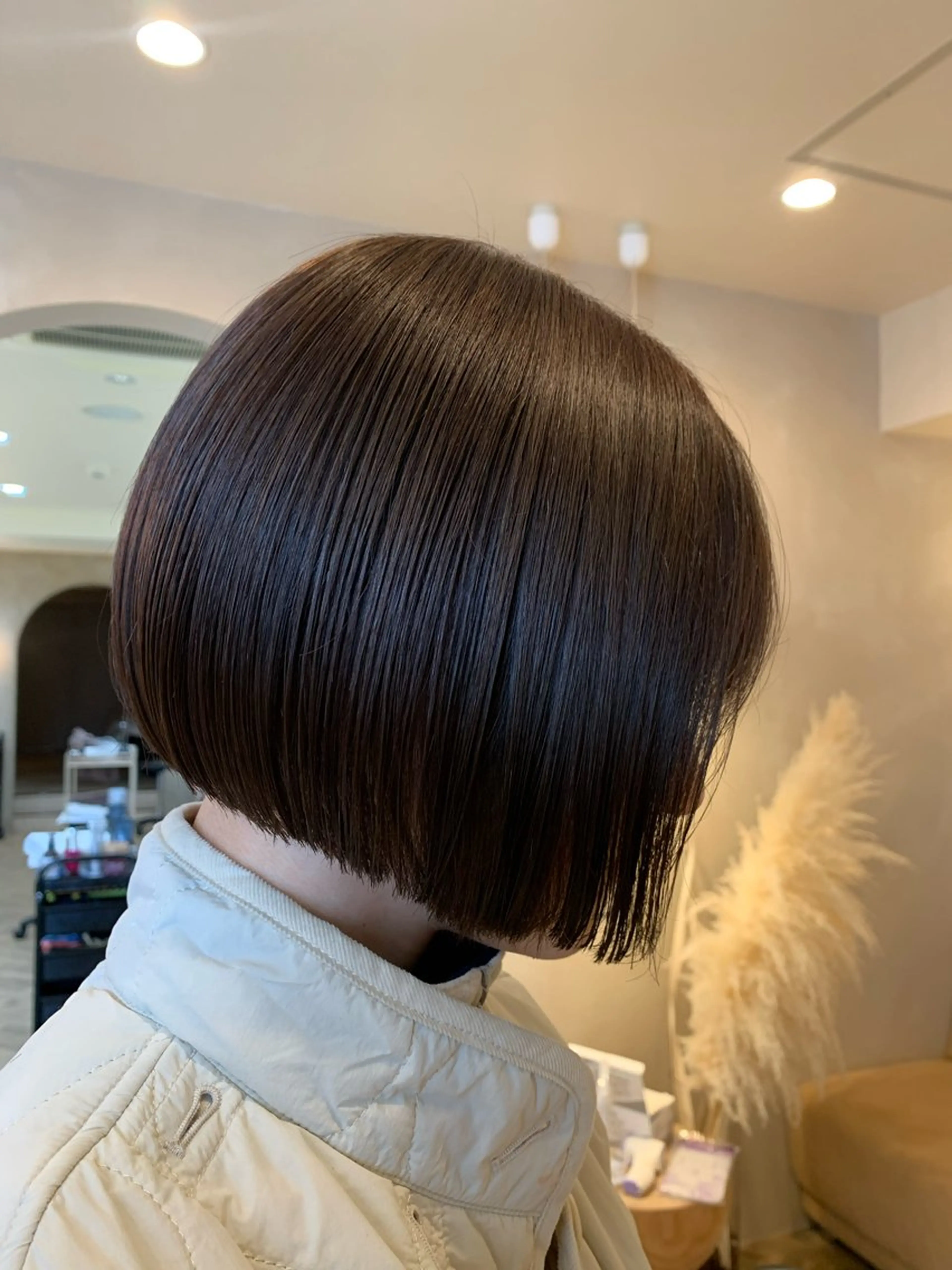 ミディアム カラー カット ヘアカラー トリートメント 矢場町/ダブルカラー /レイヤー/アリサのヘアスタイル