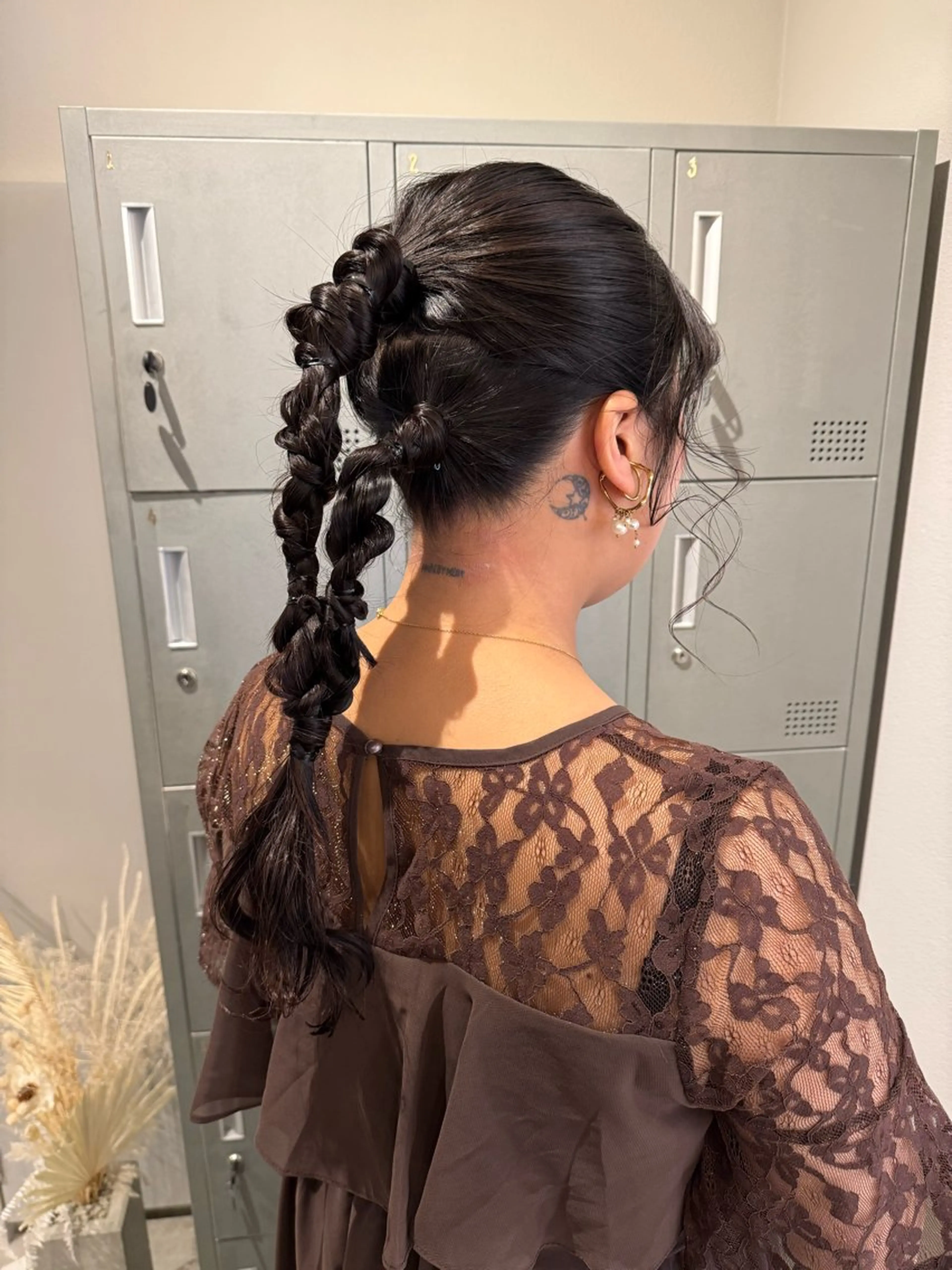 ロング ヘアアレンジ ヘアセット ブリーチ/アレンジ 天満/chihiroのヘアスタイル