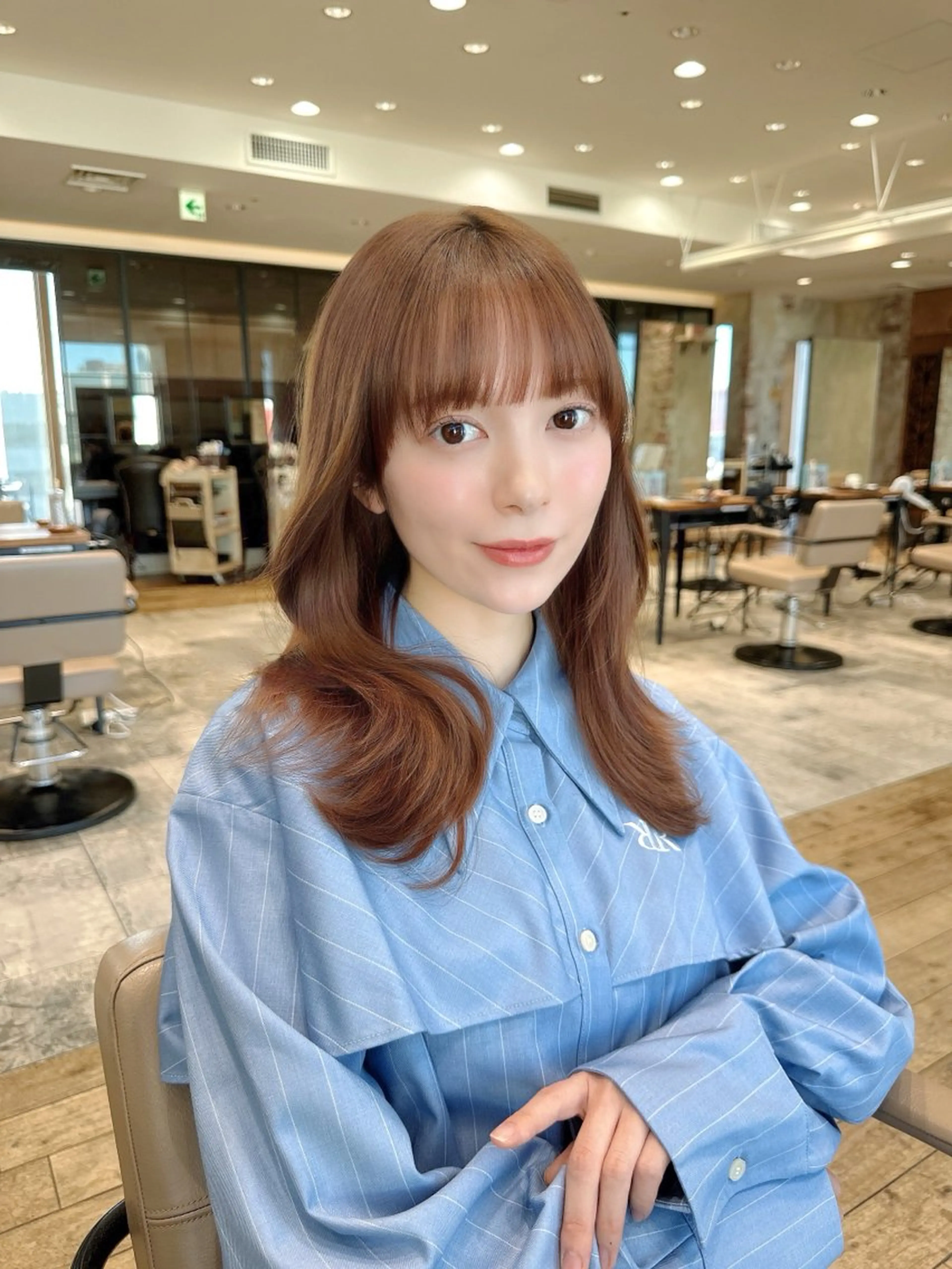 ロング カラー レイヤー/韓国ヘア 💎石戸谷のヘアスタイル