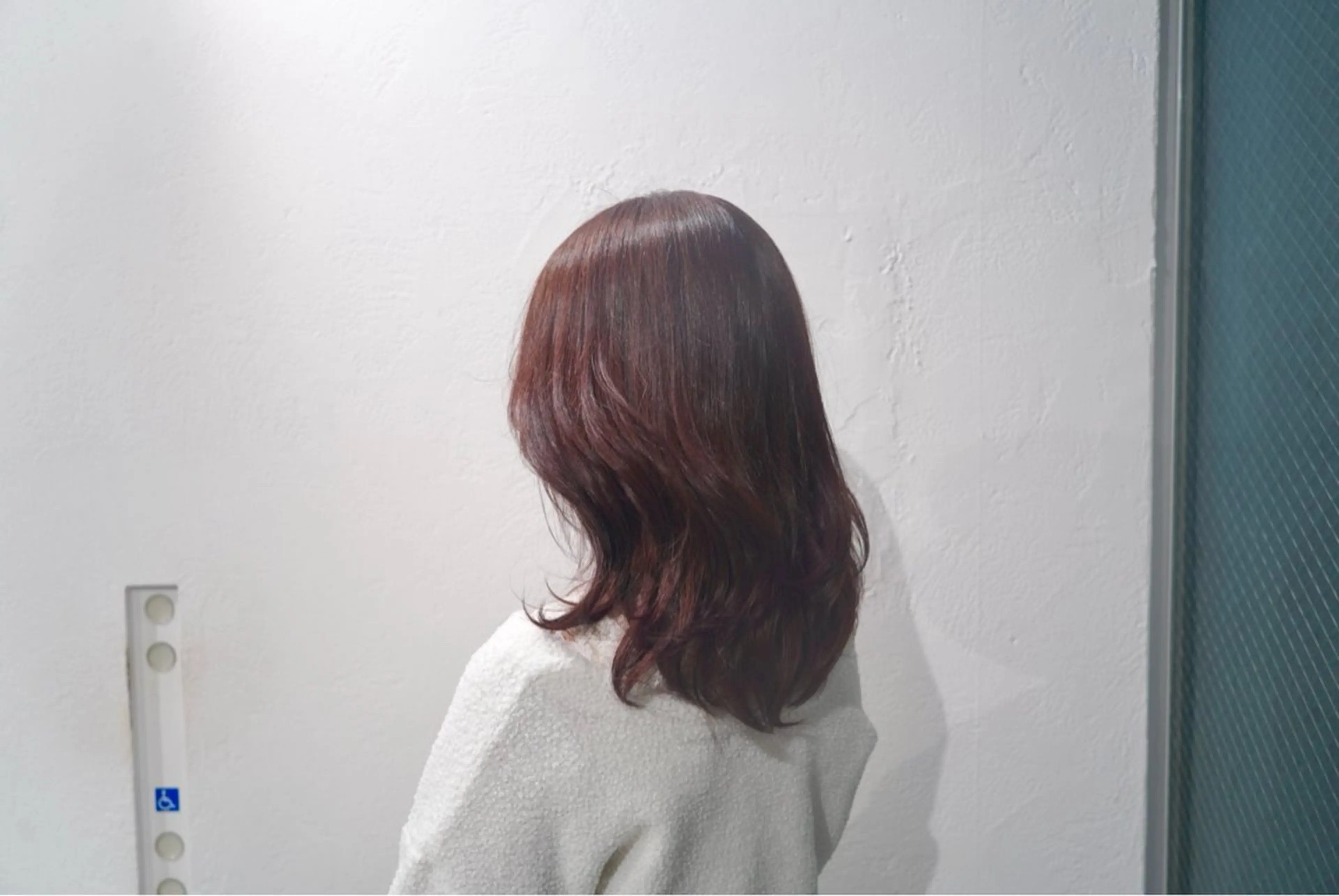 セミロング カラー ボブ/ミディアム sakuのヘアスタイル