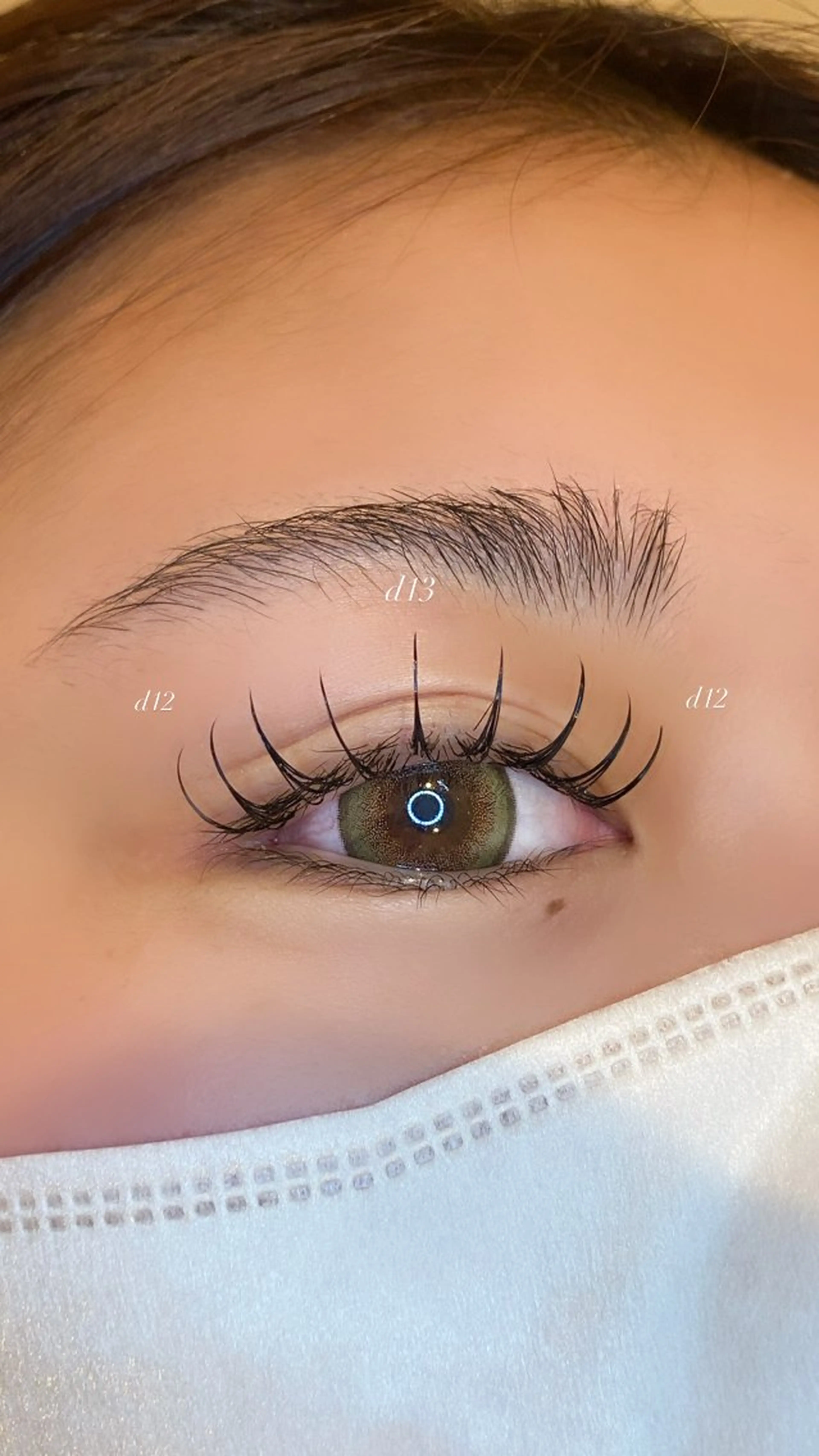 マツエク・マツパ MELL KONATSUのマツエク・マツパデザイン