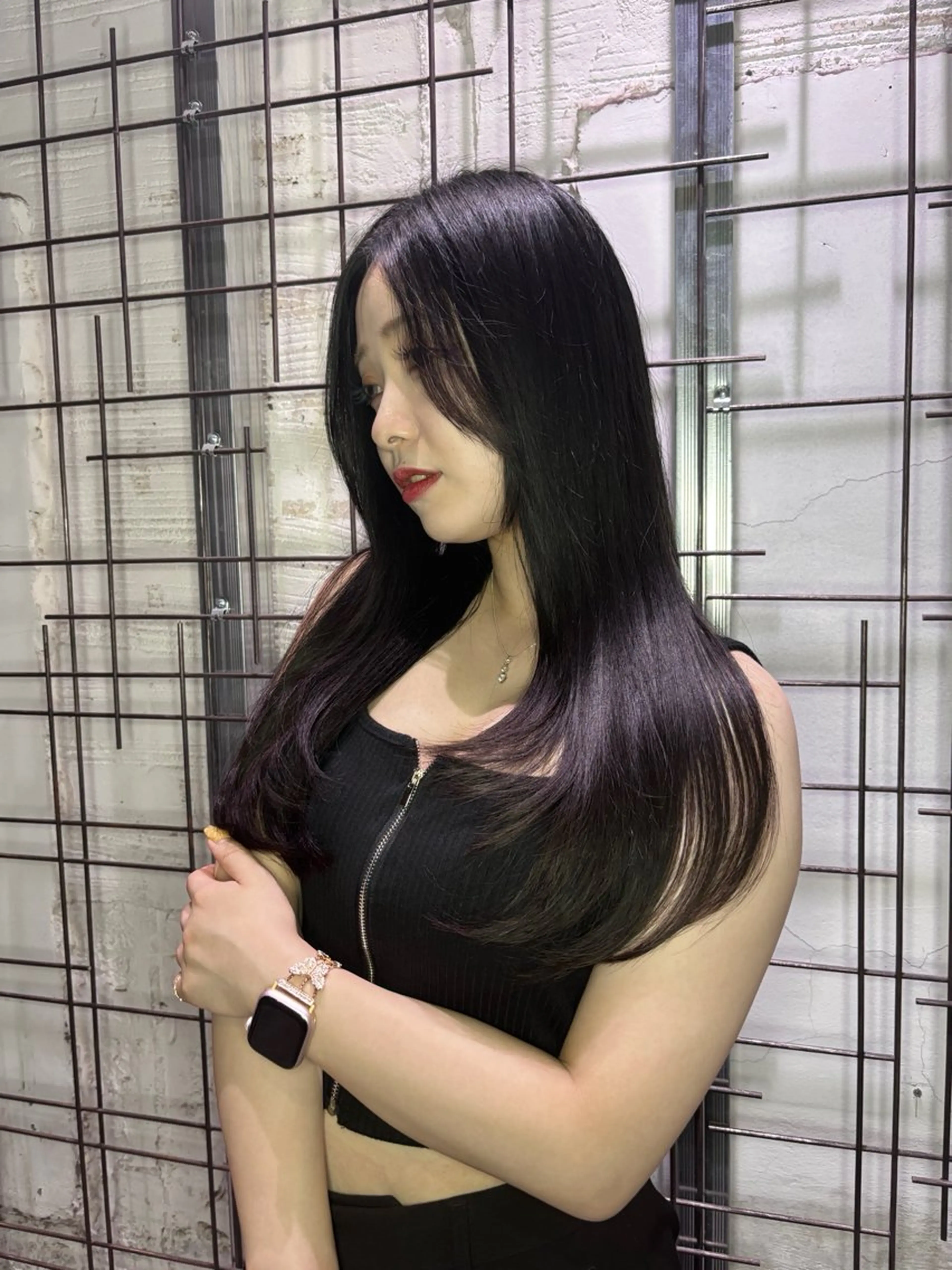 カラー カット ヘアカラー AYANE 韓国ヘア /レイヤーカットのヘアスタイル