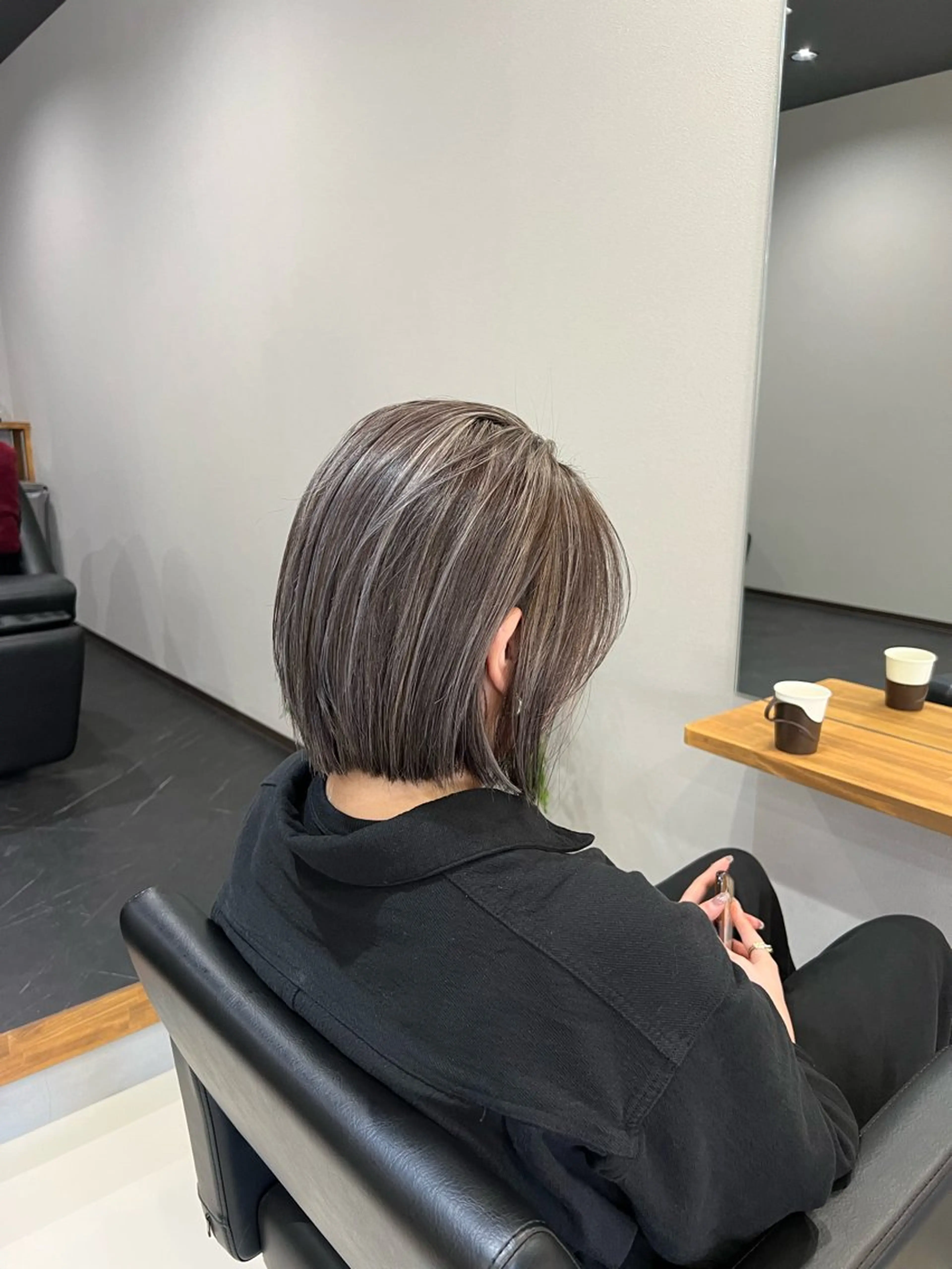 ショート ハイライト ヘアカラー トリートメント MAYU / Raf.のヘアスタイル