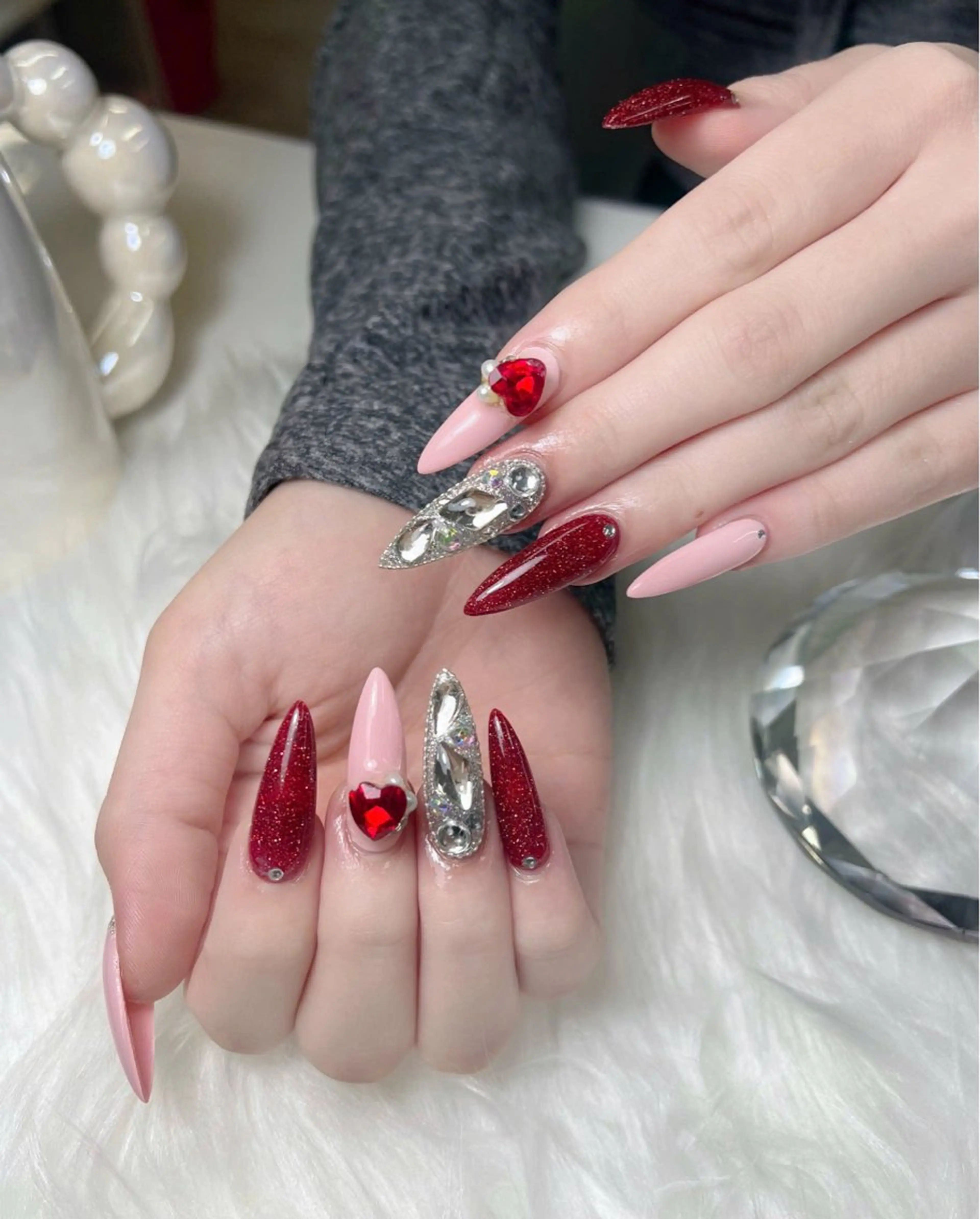 ネイル ジェルネイル ガーリー 韓国ネイル ニュアンスネイル シンプルネイル ハンドネイル King Nail_Salonのネイルデザイン