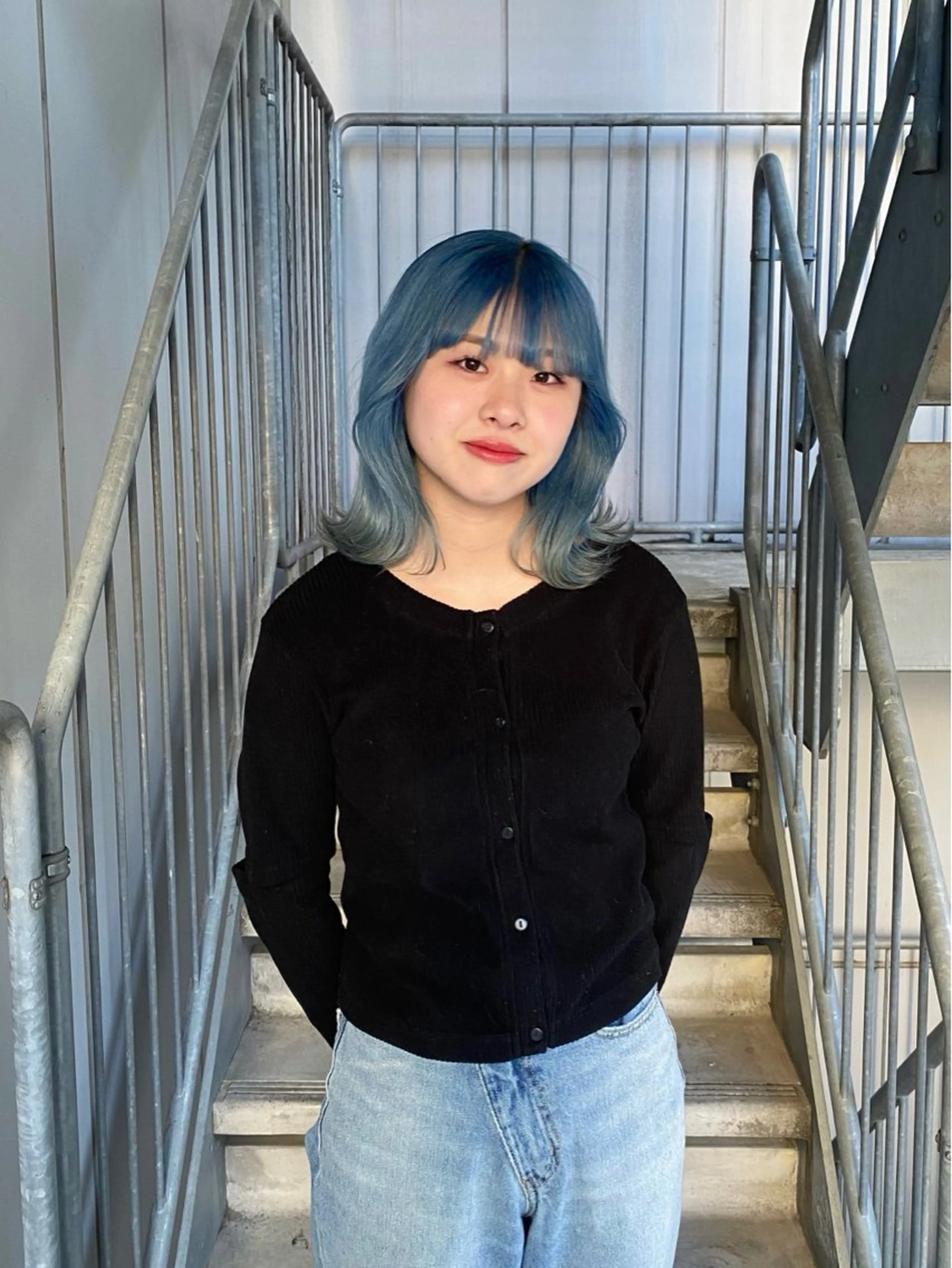 ミディアム カラー カット ヘアカラー トリートメント mai / linoah˚✧のヘアスタイル