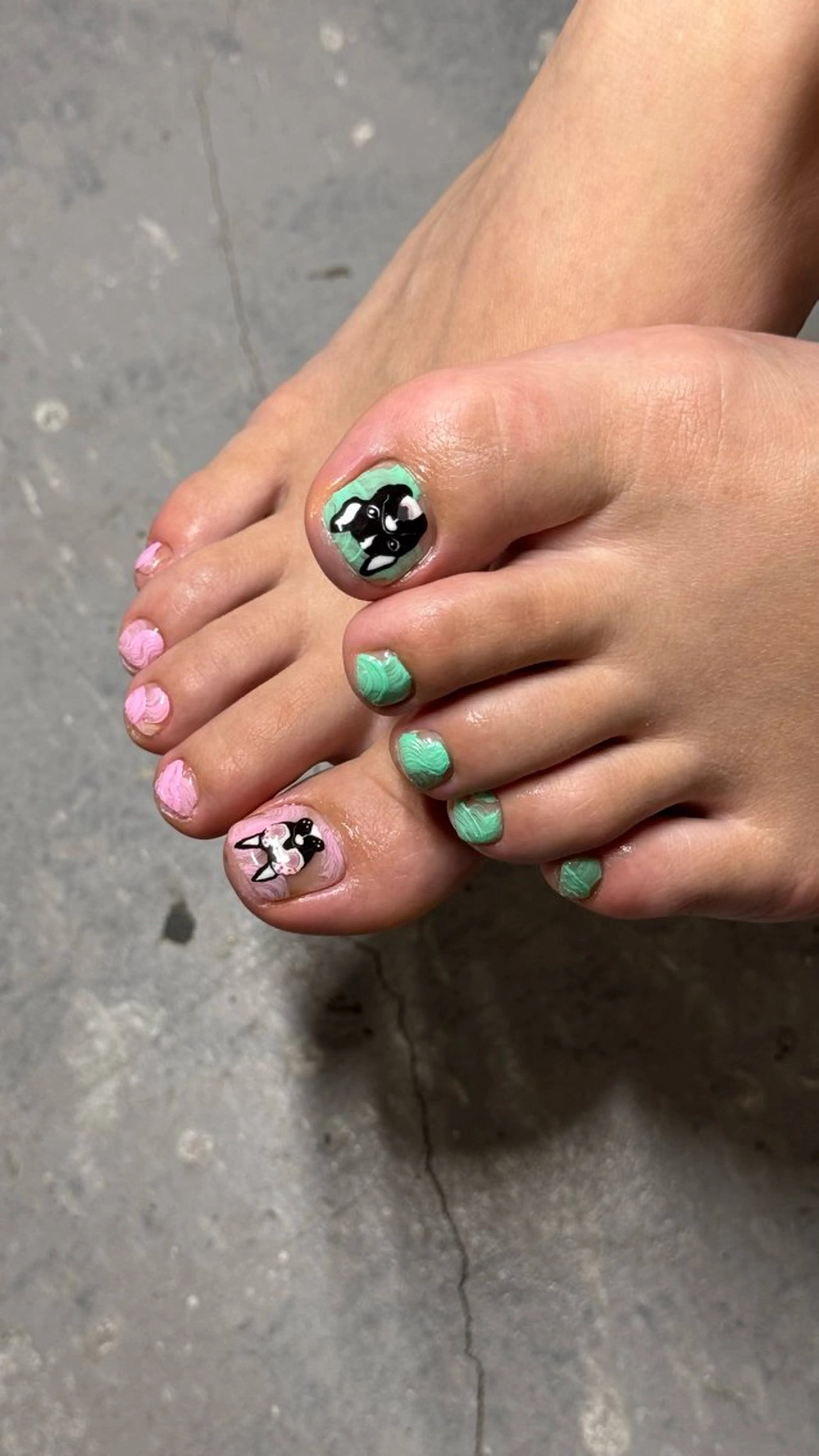 ネイル フットネイル フットネイル ZERO Nail Art Foot専用のネイルデザイン