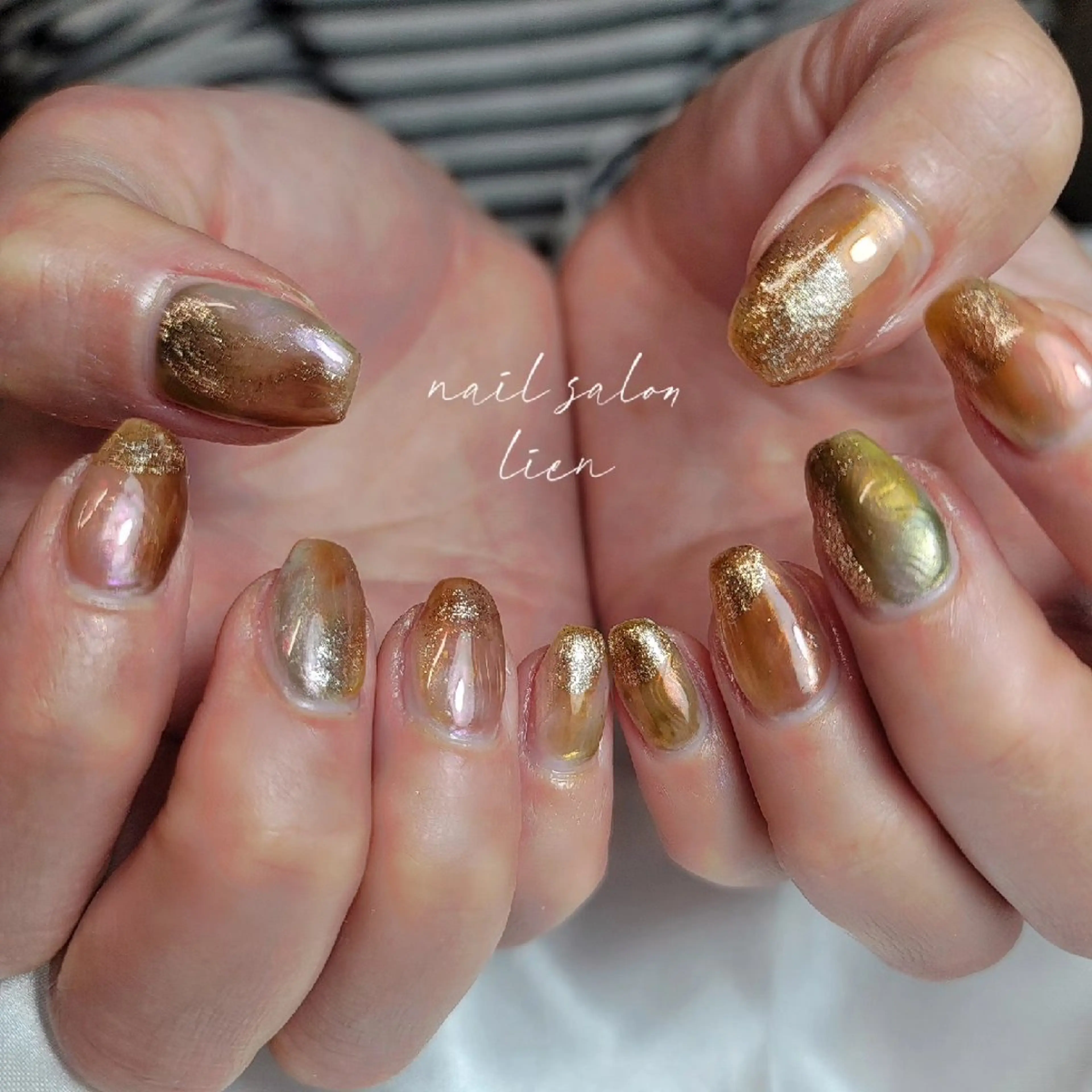 ネイル ハンドネイル プライベートサロン lienのネイルデザイン