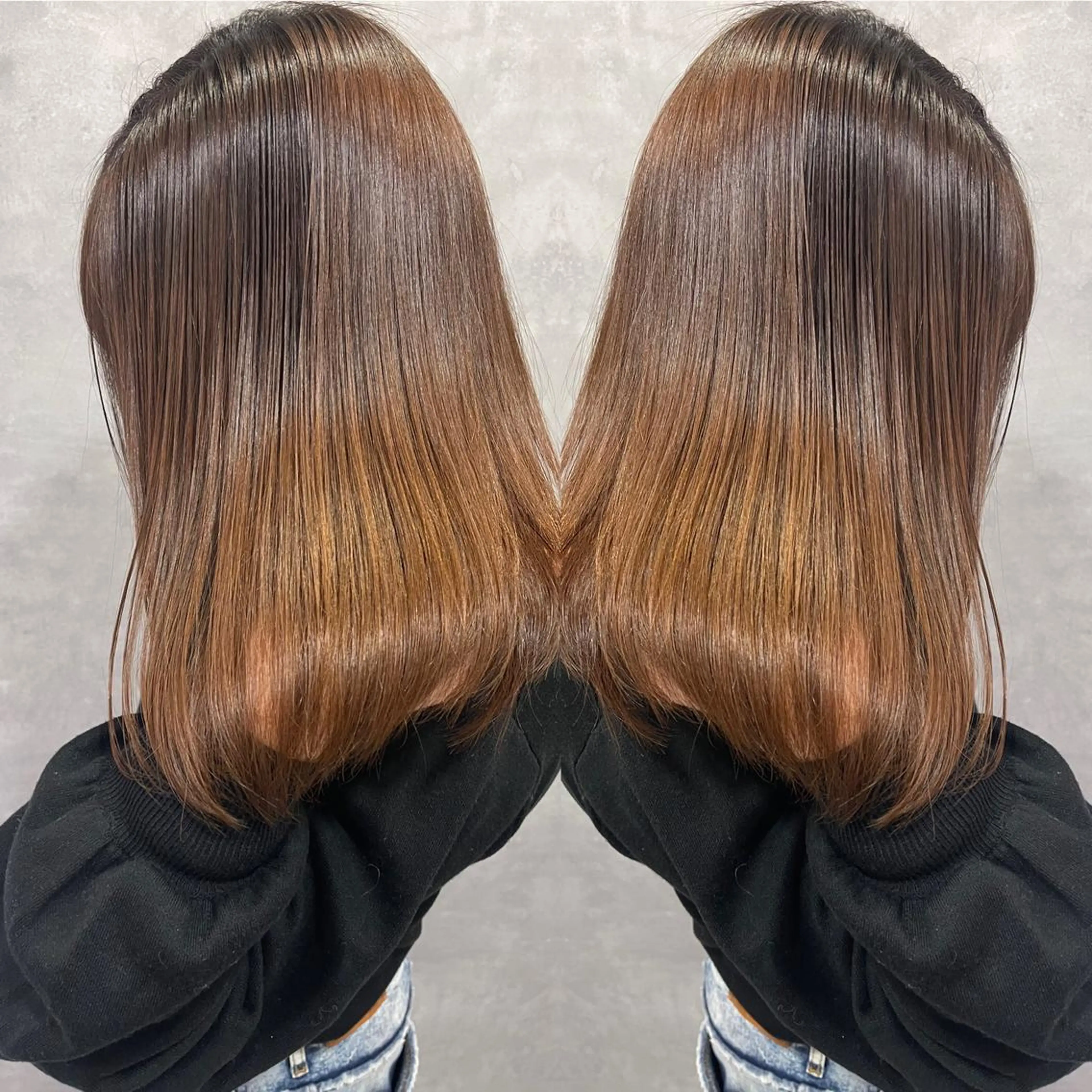 ミディアム アートディレクター ワダヒサノリのヘアスタイル