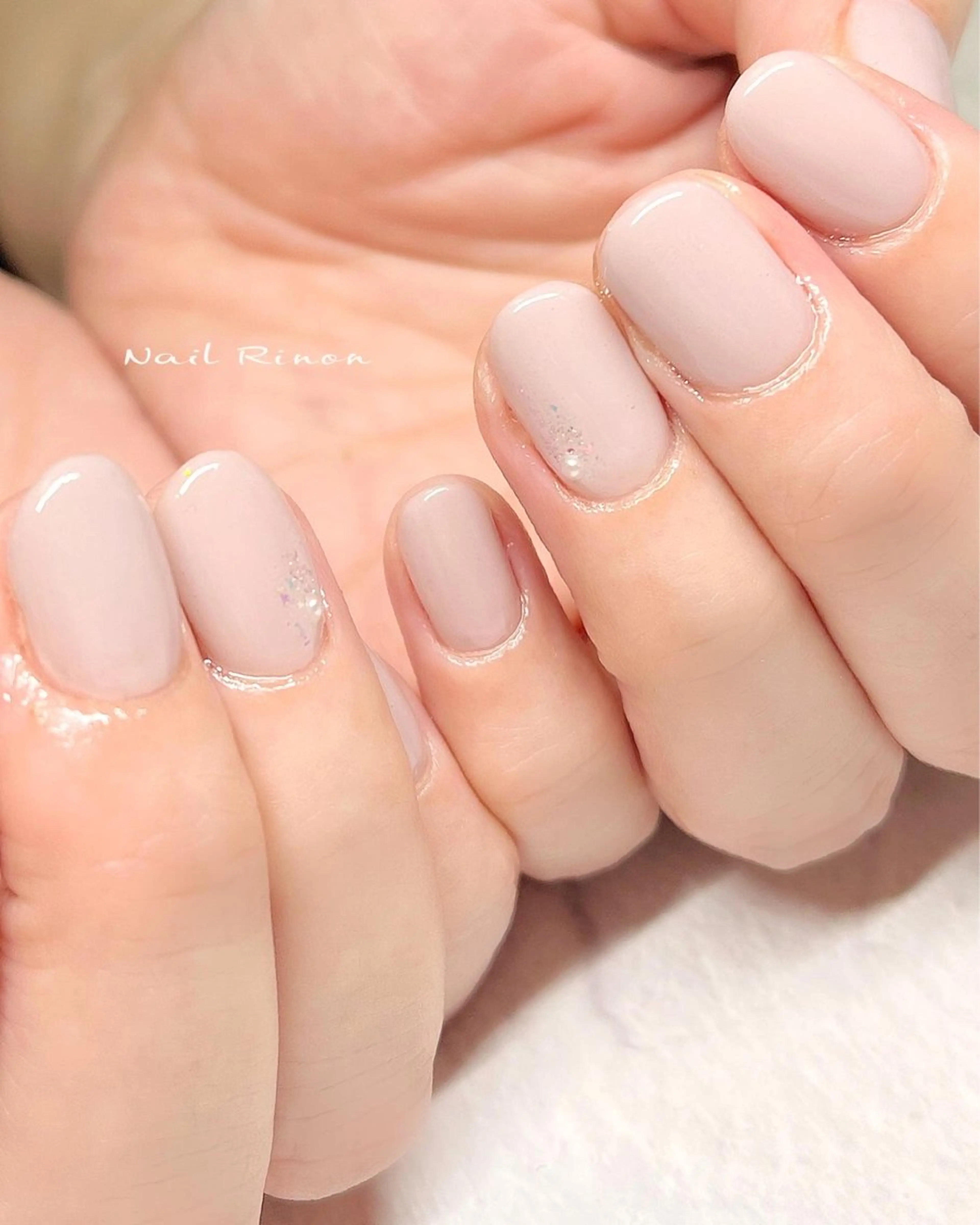 ネイル シンプルネイル ハンドネイル Nail Rinonのネイルデザイン
