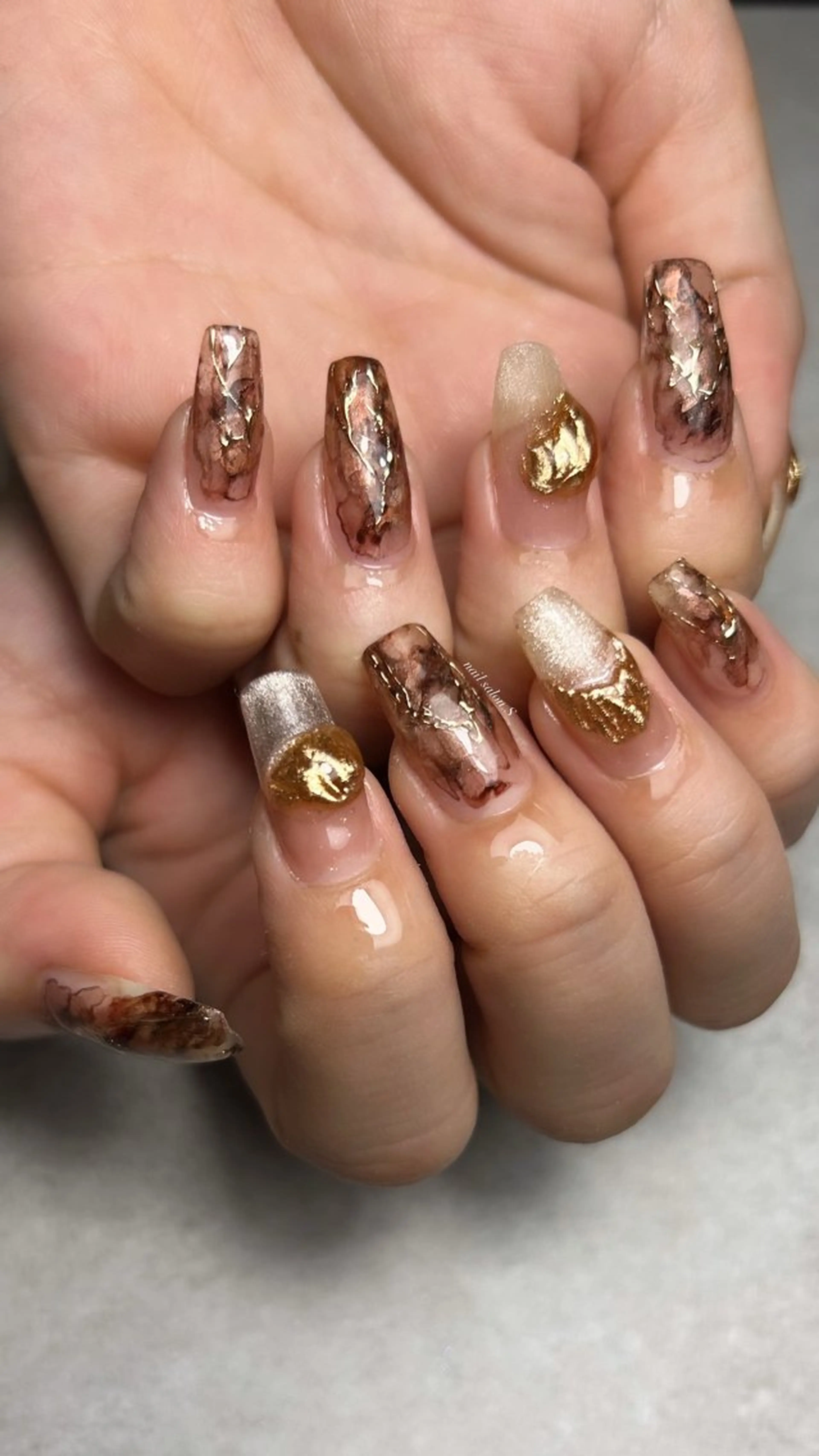 ネイル ハンドネイル 関山 志乃のネイルデザイン