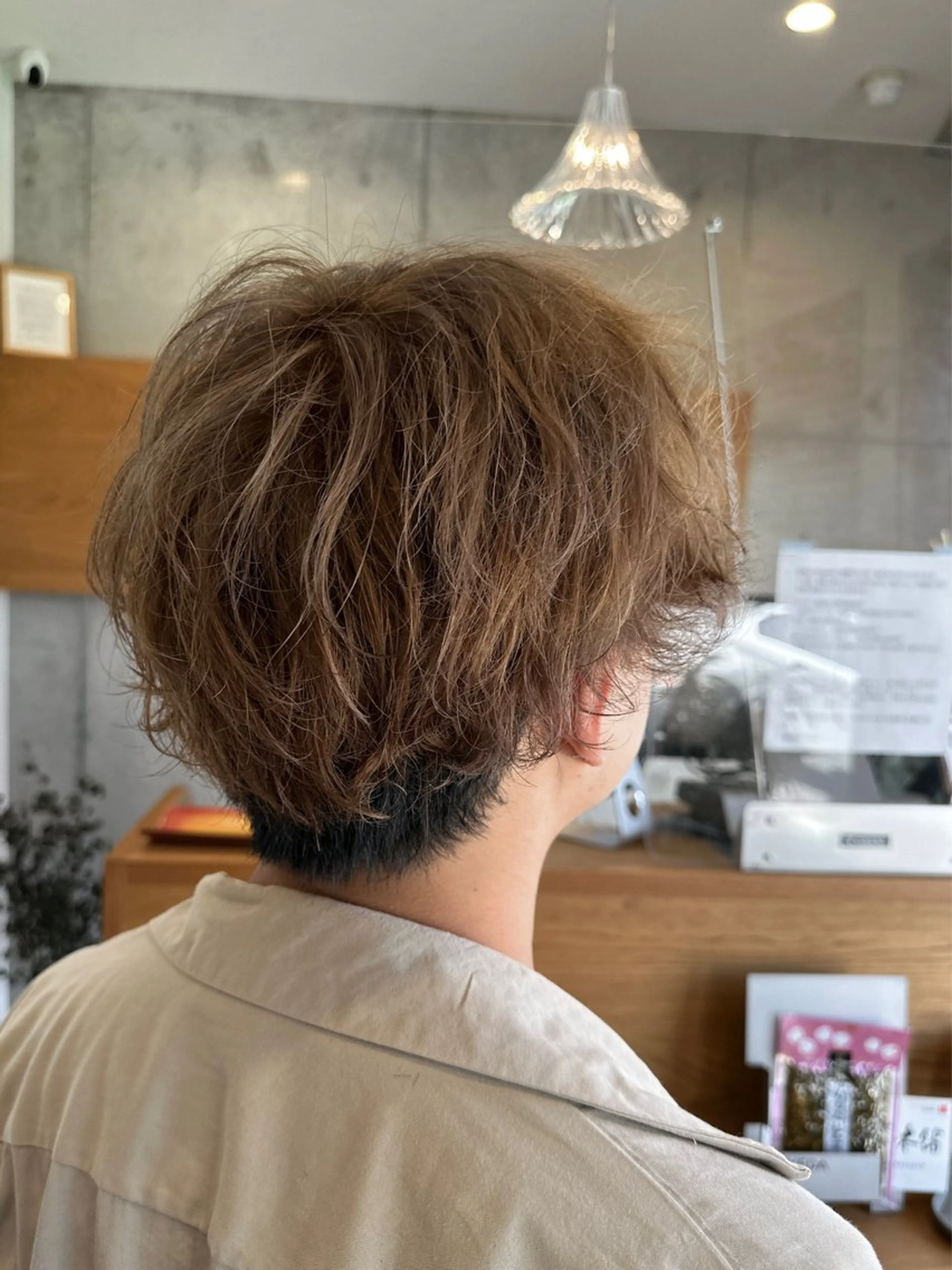 メンズ メンズパーマ 後藤 千絵のヘアスタイル