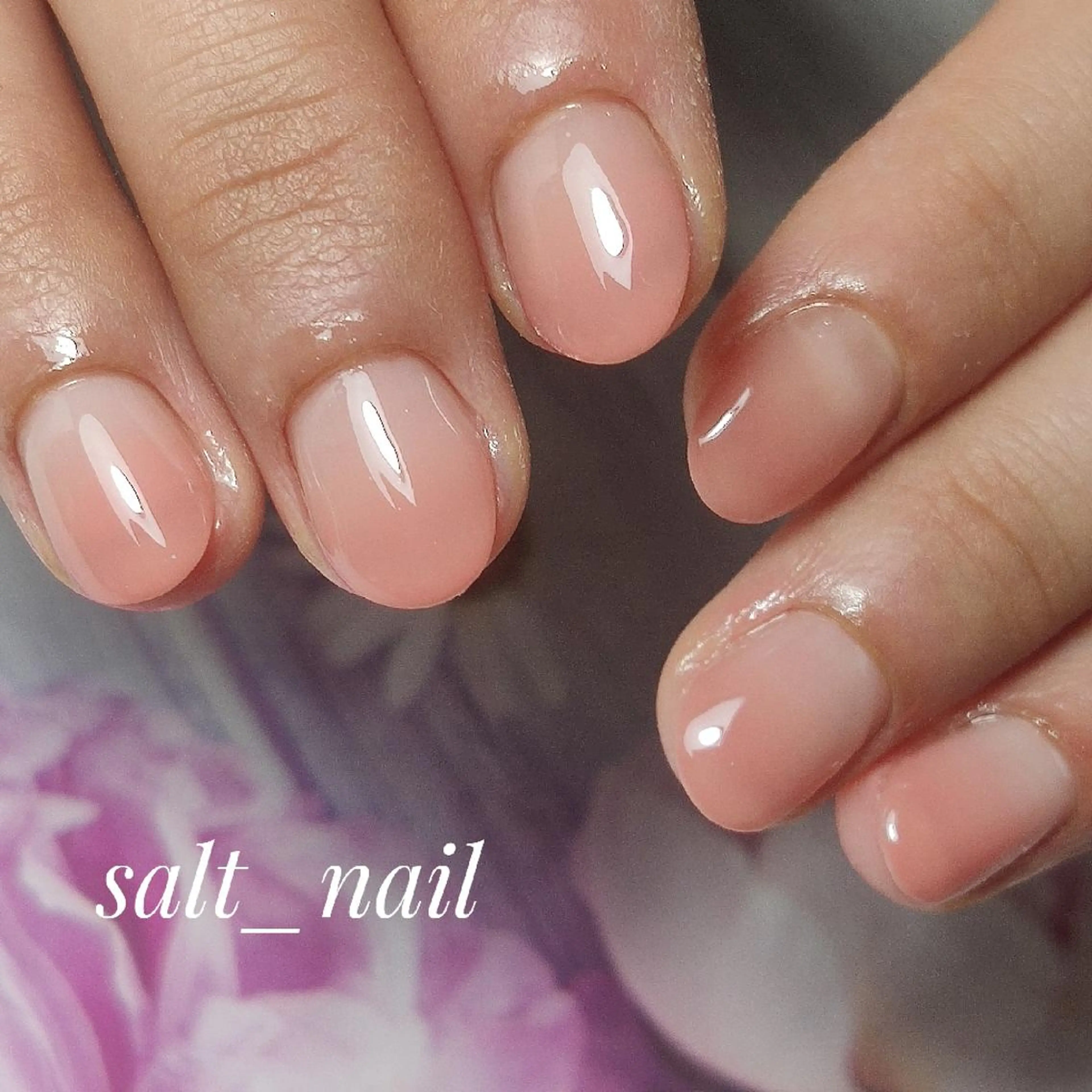 ネイル グラデーション ハンドネイル 個人サロン saltnailのネイルデザイン