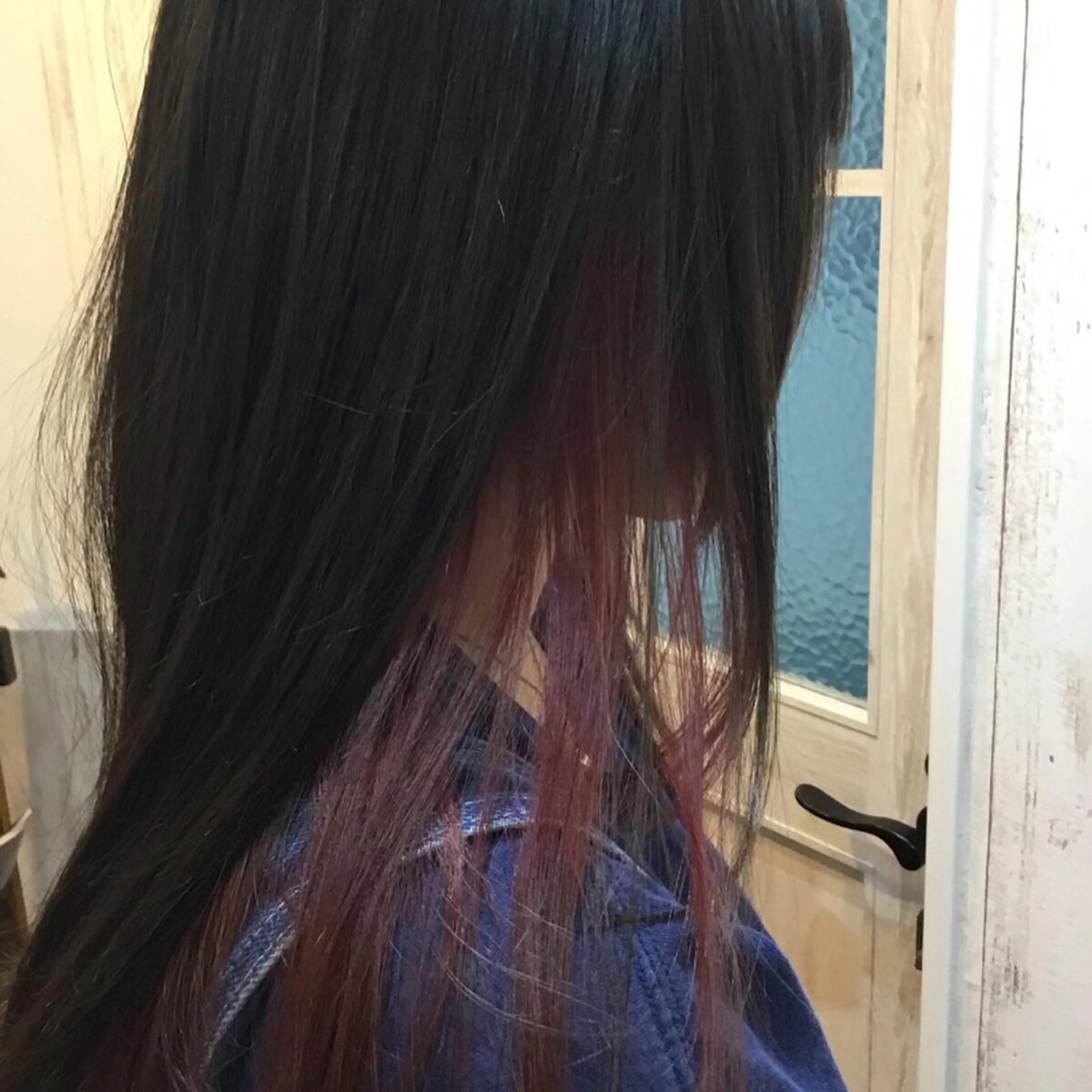 ロング カラー embrace エンブレイスのヘアスタイル